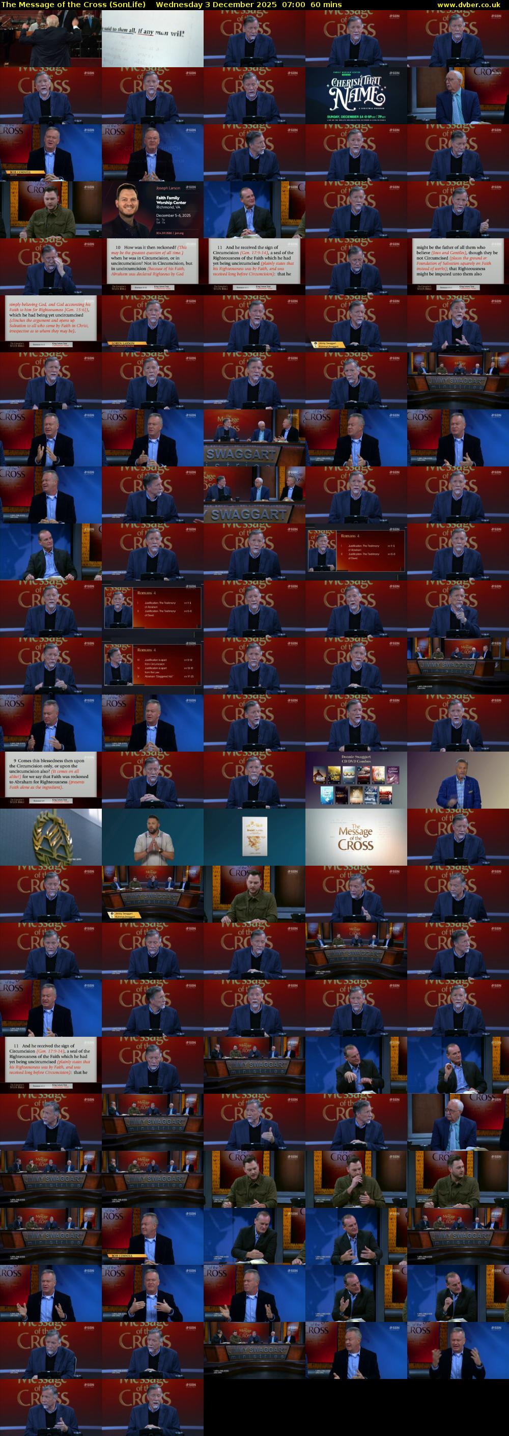 The Message of the Cross (SonLife) Wednesday 3 December 2025 07:00 - 08:00