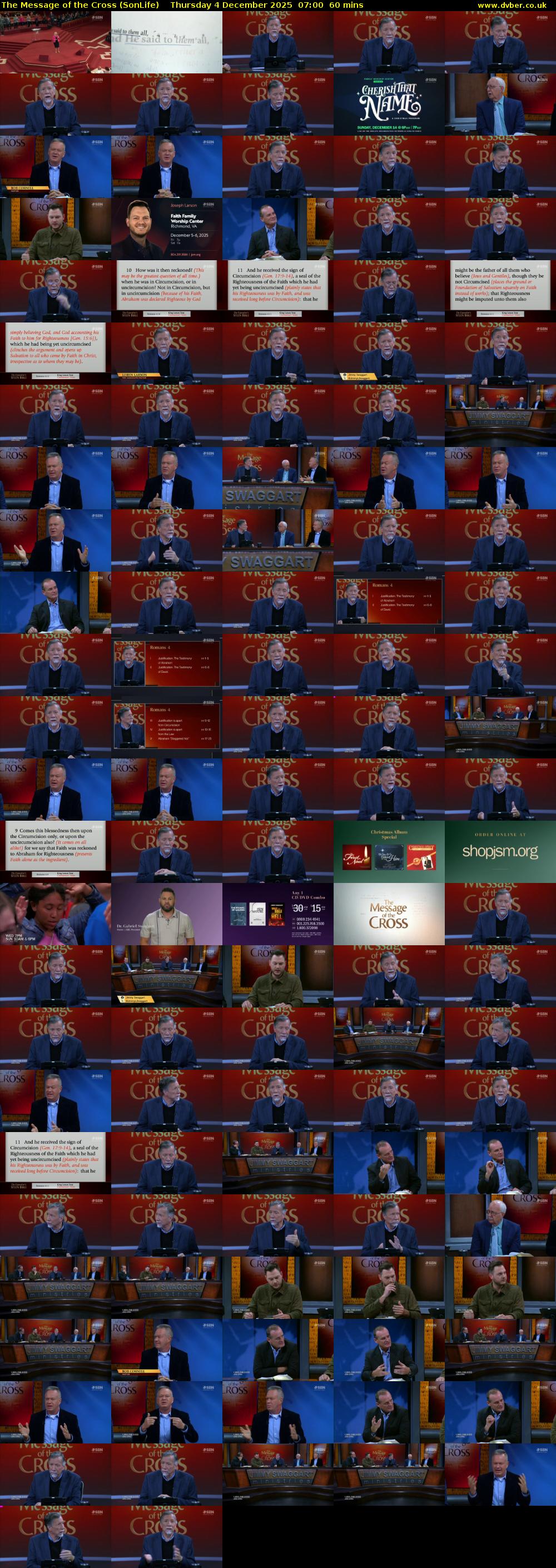 The Message of the Cross (SonLife) Thursday 4 December 2025 07:00 - 08:00