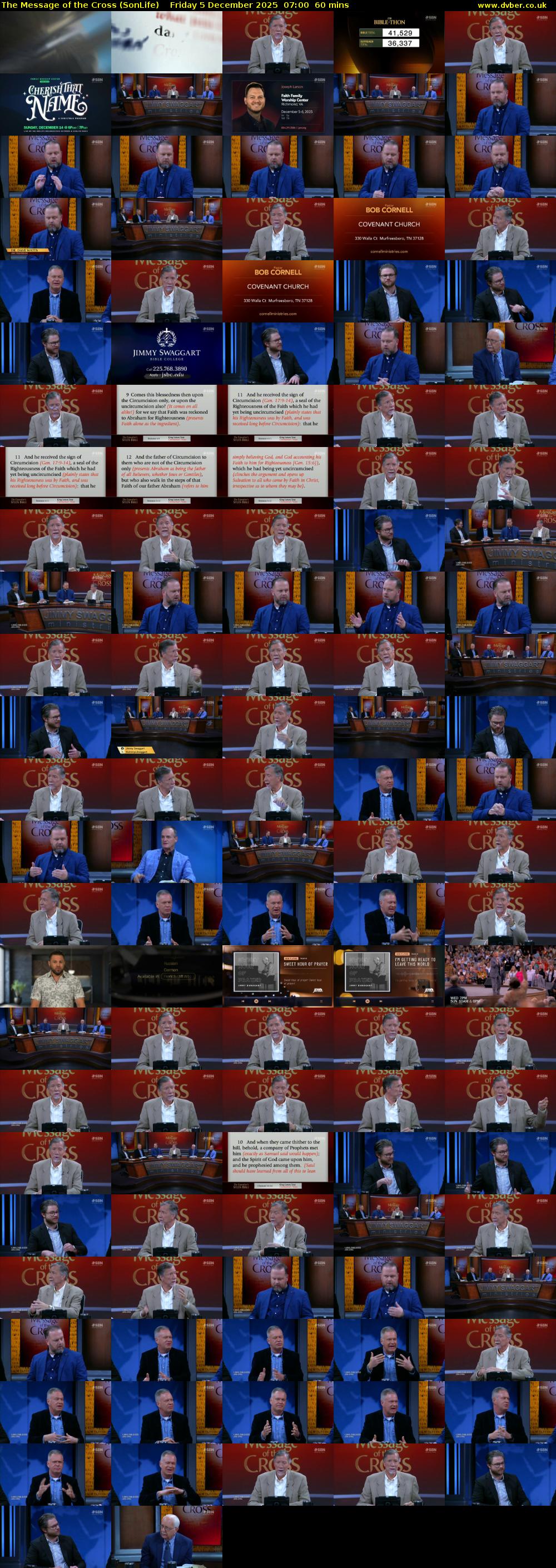 The Message of the Cross (SonLife) Friday 5 December 2025 07:00 - 08:00