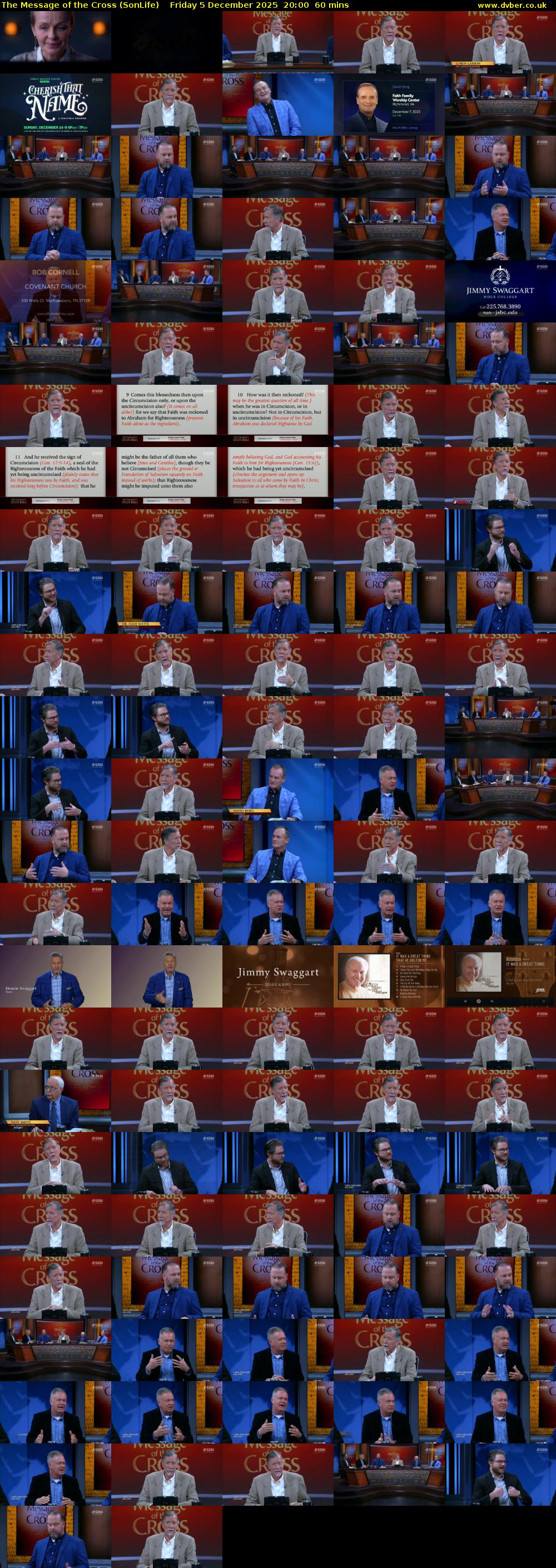 The Message of the Cross (SonLife) Friday 5 December 2025 20:00 - 21:00