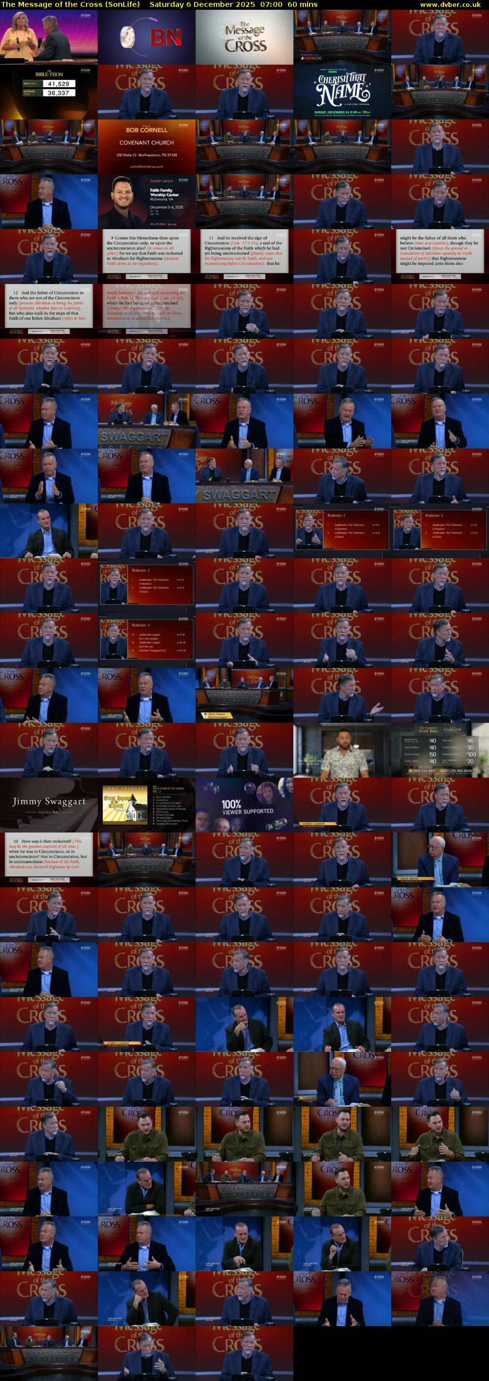 The Message of the Cross (SonLife) Saturday 6 December 2025 07:00 - 08:00