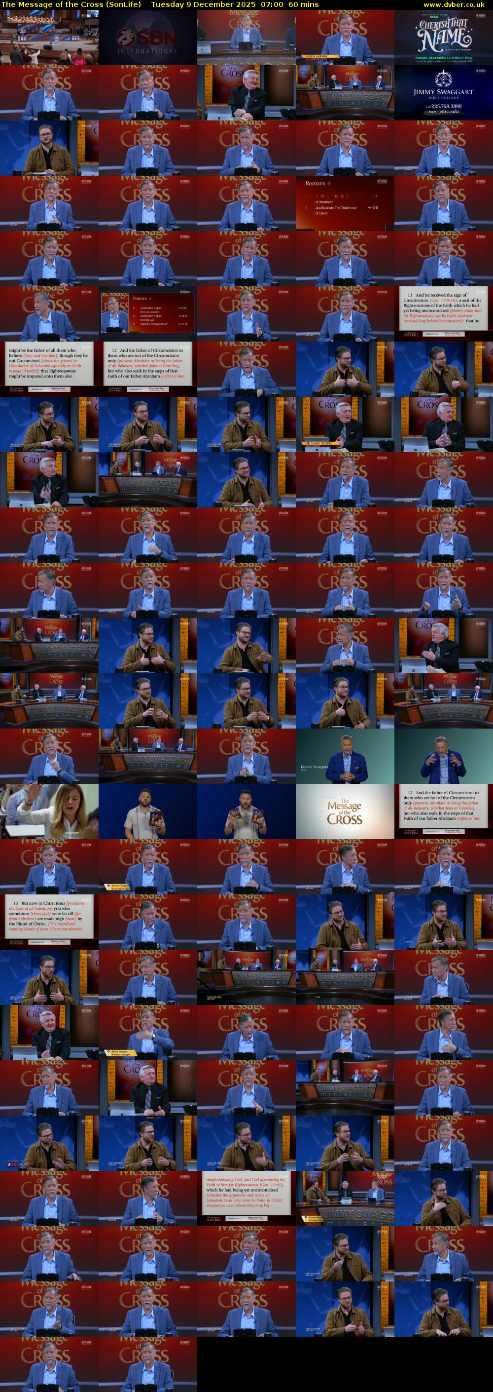 The Message of the Cross (SonLife) Tuesday 9 December 2025 07:00 - 08:00