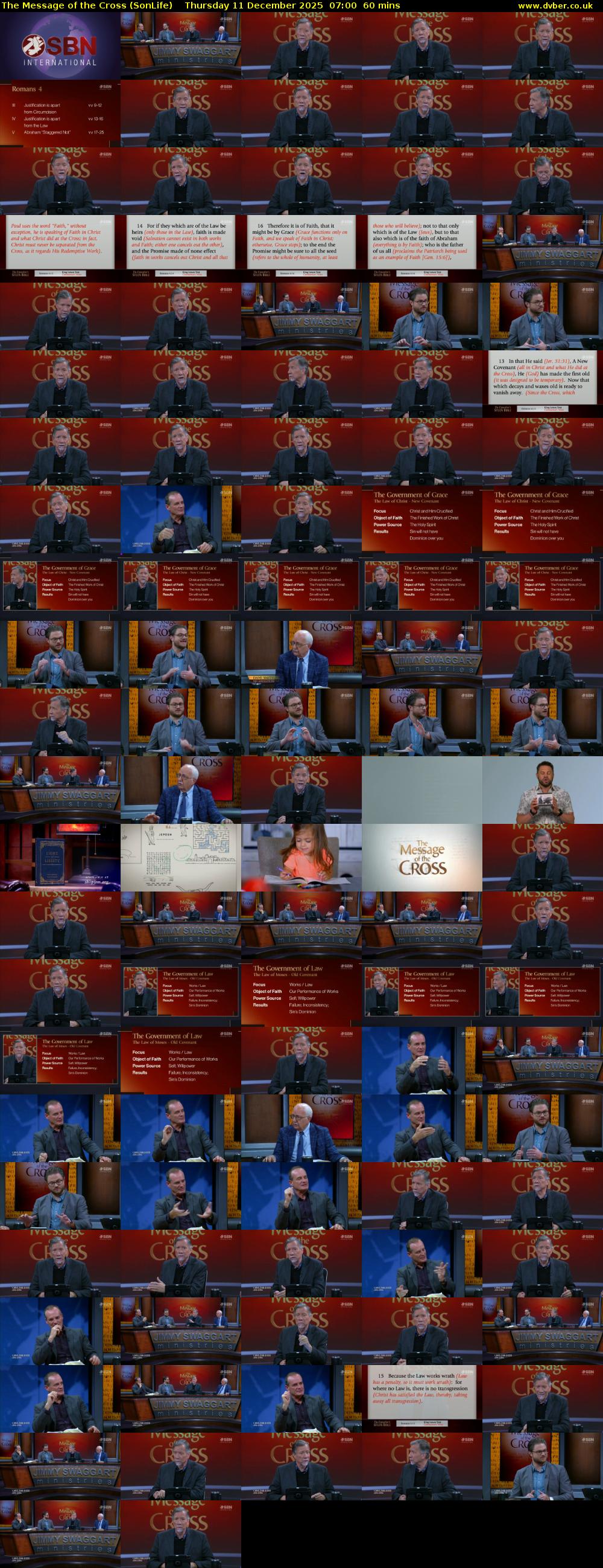 The Message of the Cross (SonLife) Thursday 11 December 2025 07:00 - 08:00