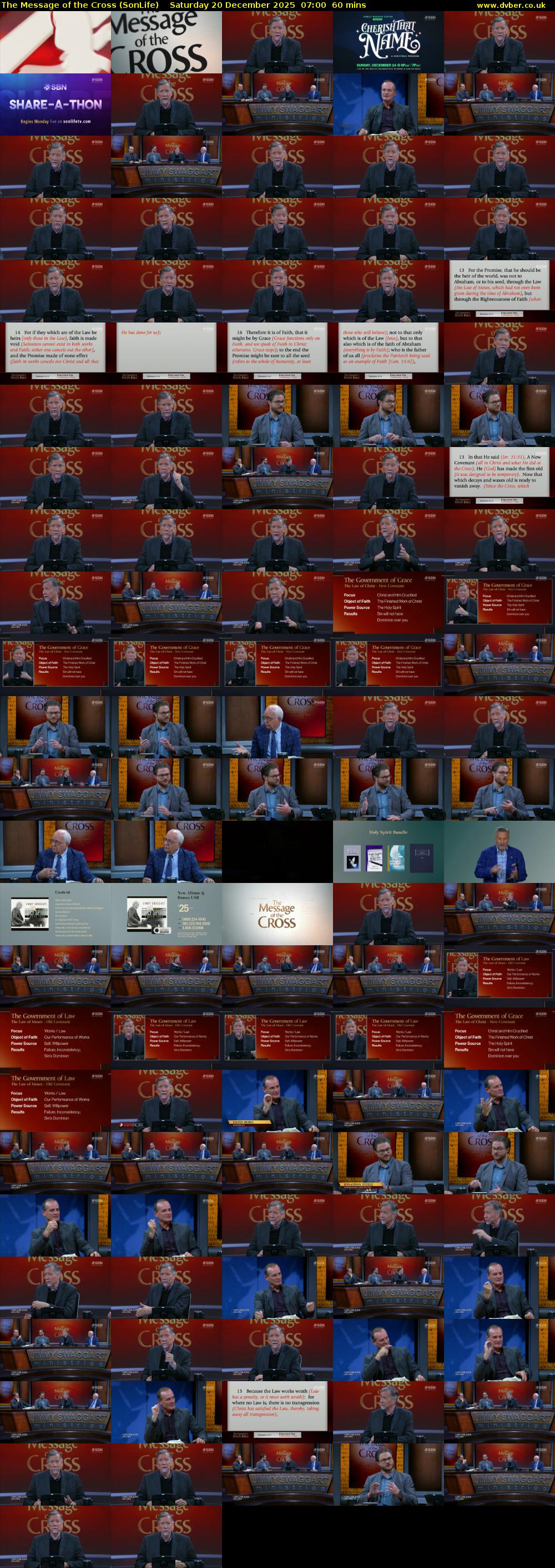 The Message of the Cross (SonLife) Saturday 20 December 2025 07:00 - 08:00