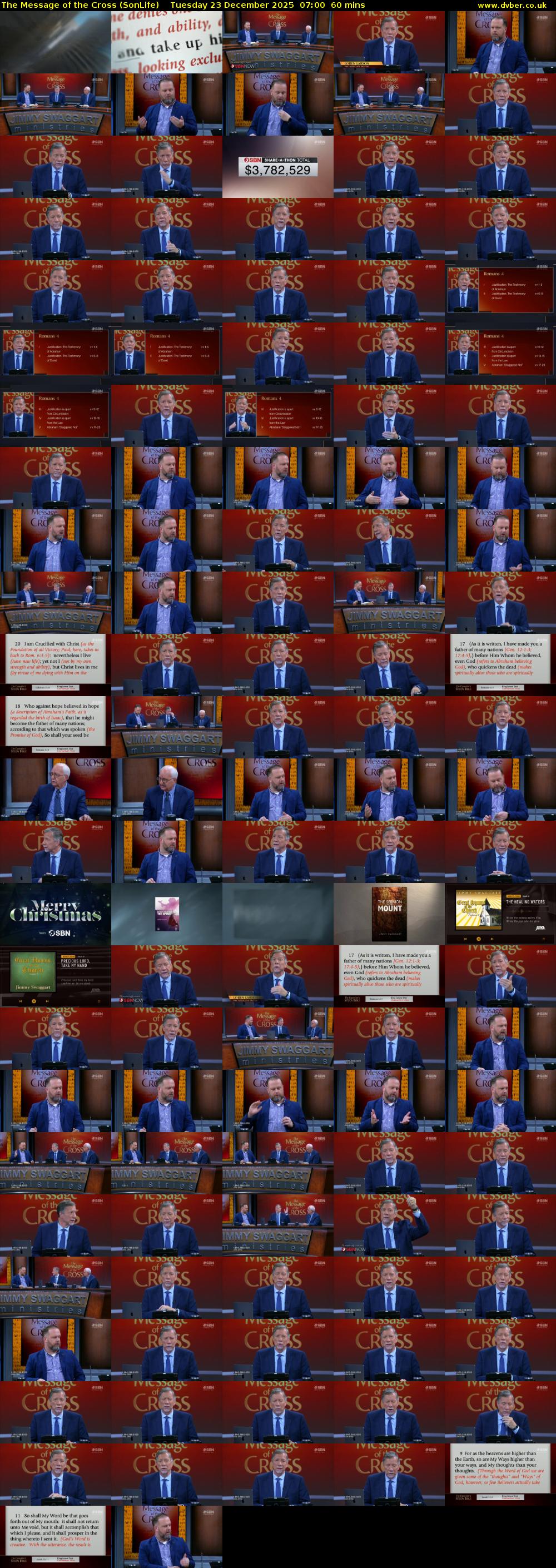 The Message of the Cross (SonLife) Tuesday 23 December 2025 07:00 - 08:00