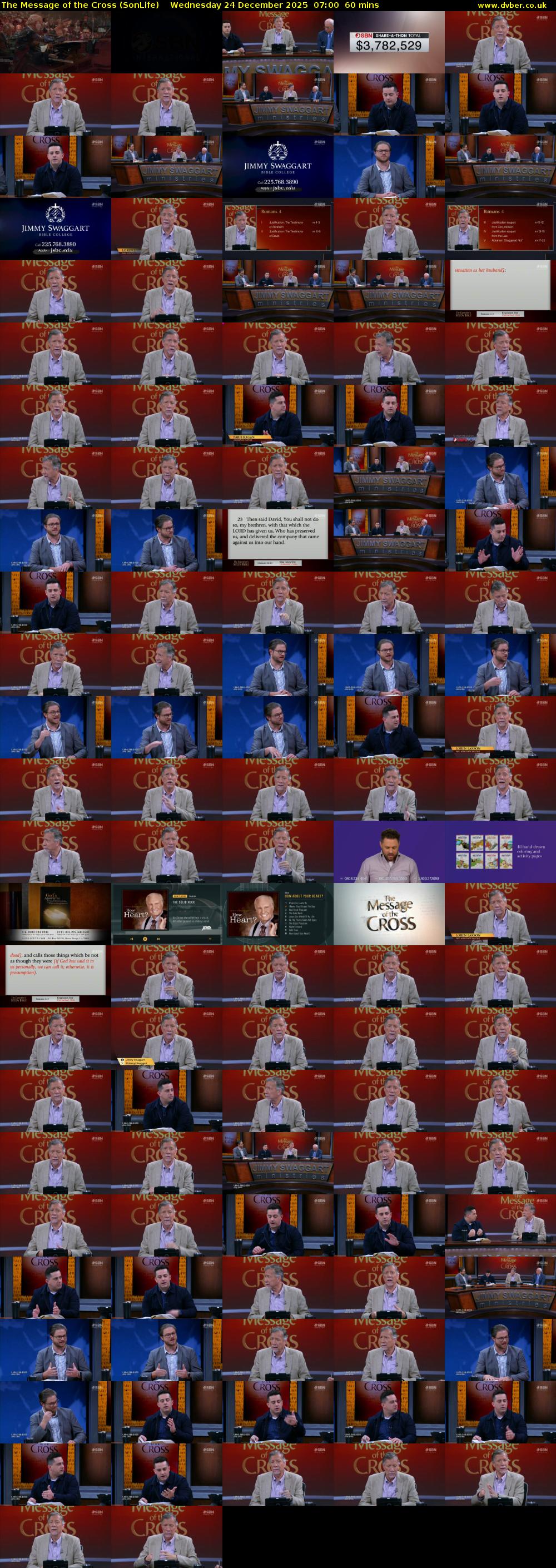 The Message of the Cross (SonLife) Wednesday 24 December 2025 07:00 - 08:00