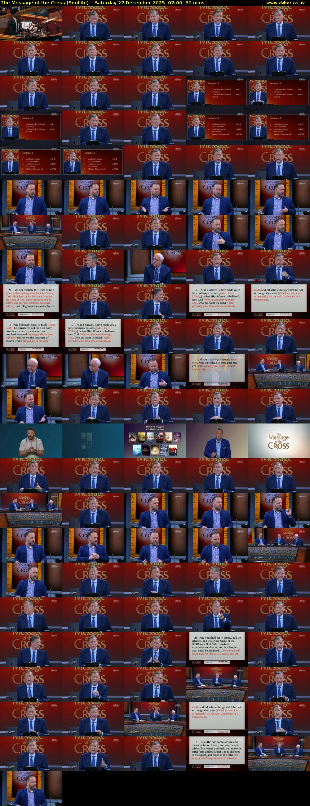 The Message of the Cross (SonLife) Saturday 27 December 2025 07:00 - 08:00