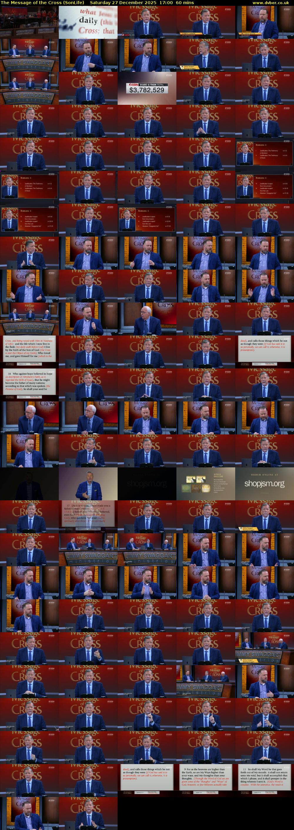 The Message of the Cross (SonLife) Saturday 27 December 2025 17:00 - 18:00