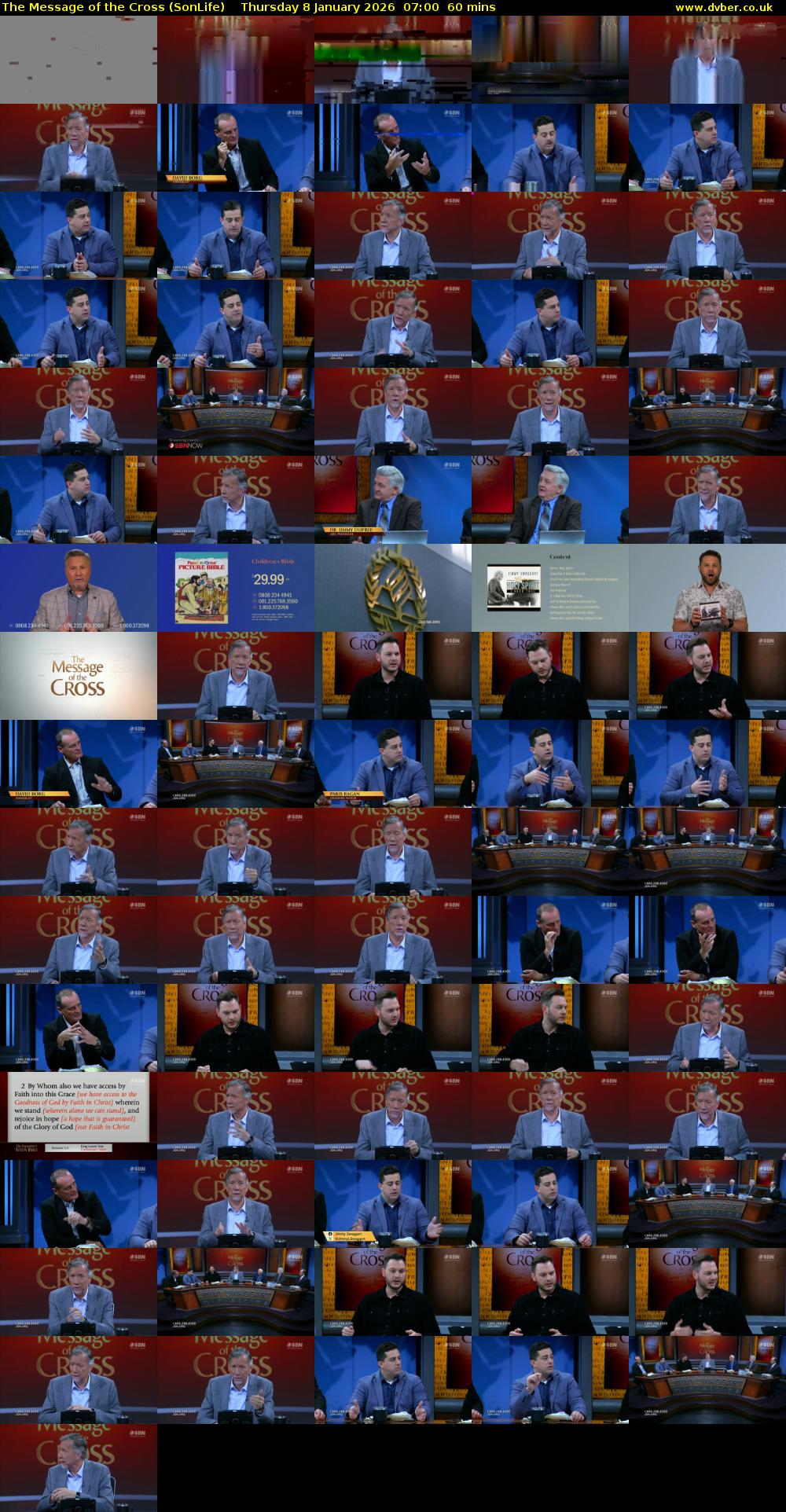 The Message of the Cross (SonLife) Thursday 8 January 2026 07:00 - 08:00