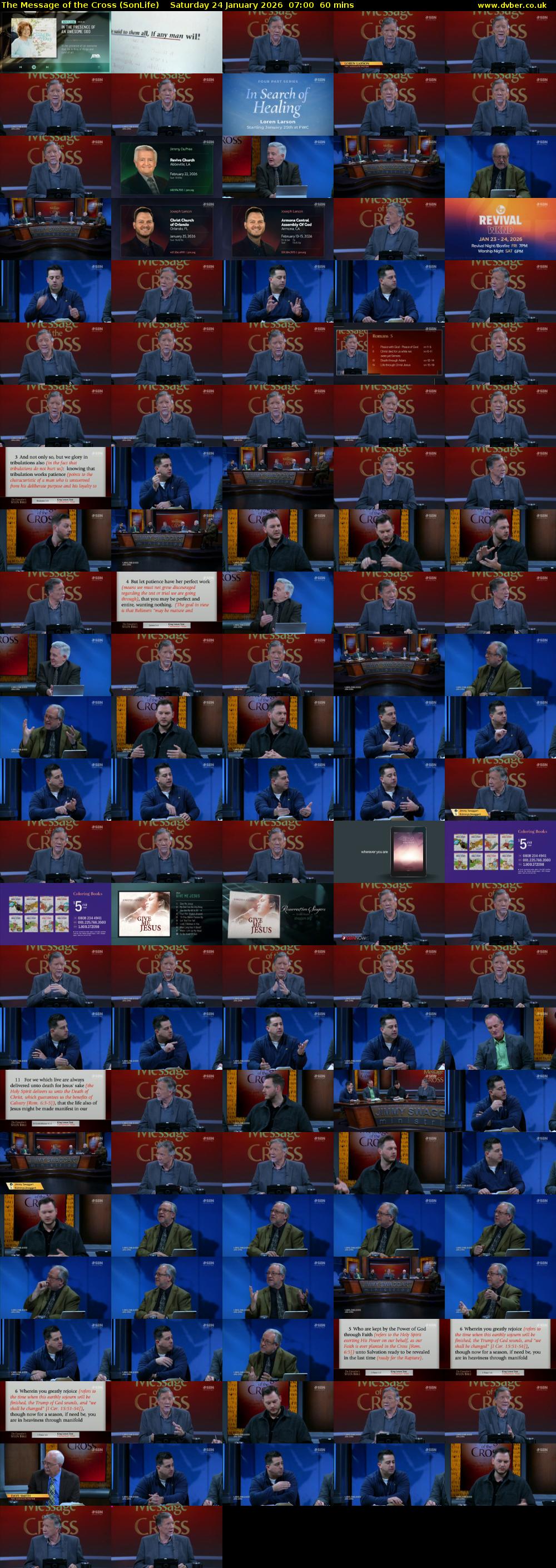 The Message of the Cross (SonLife) Saturday 24 January 2026 07:00 - 08:00