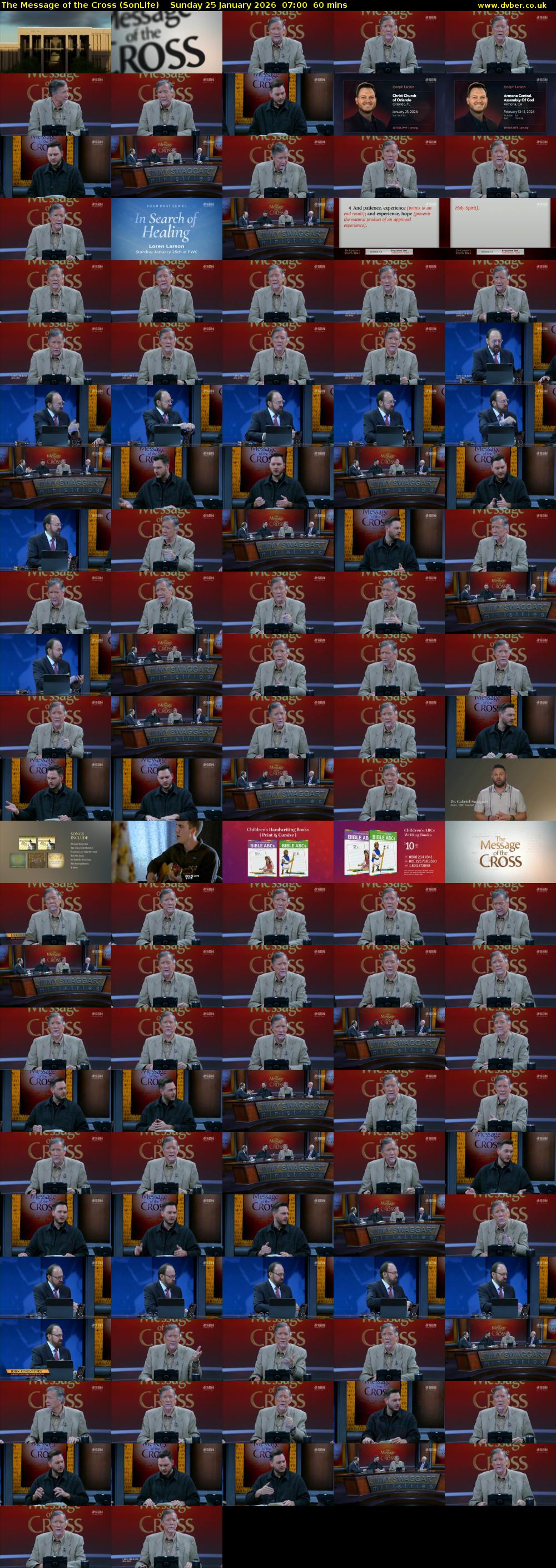 The Message of the Cross (SonLife) Sunday 25 January 2026 07:00 - 08:00