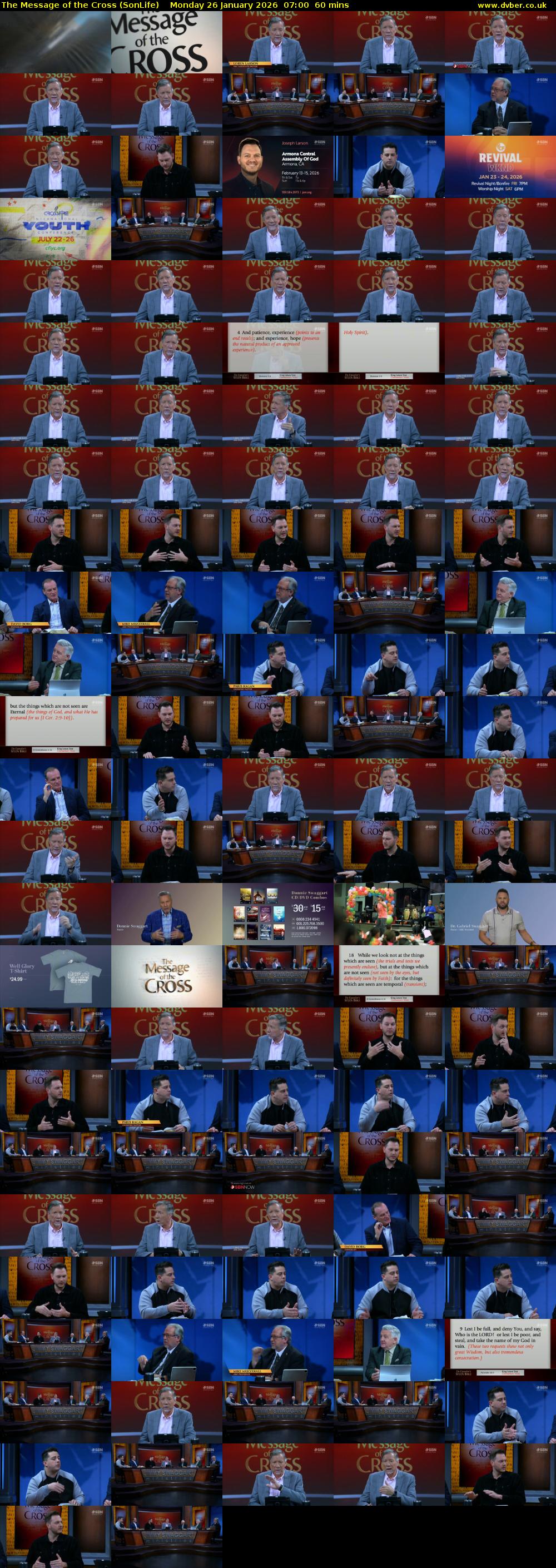 The Message of the Cross (SonLife) Monday 26 January 2026 07:00 - 08:00