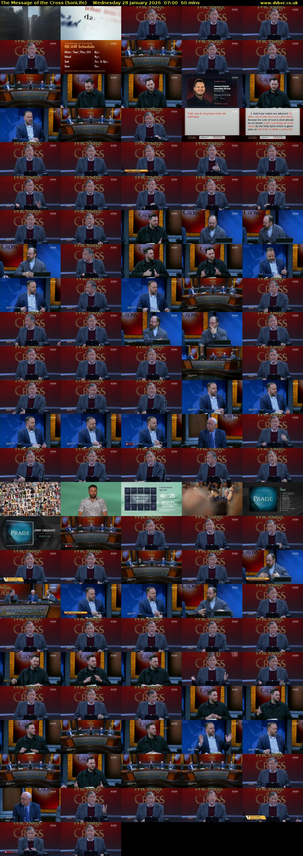 The Message of the Cross (SonLife) Wednesday 28 January 2026 07:00 - 08:00