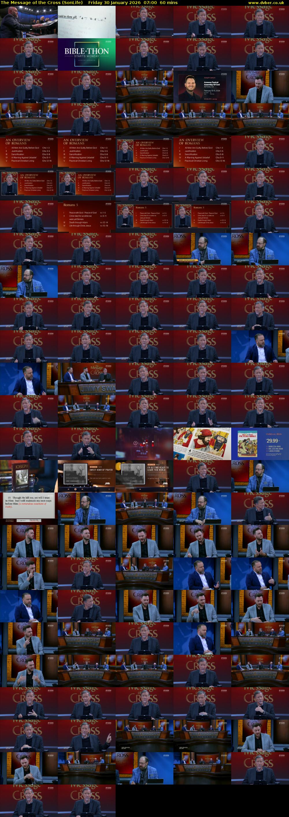 The Message of the Cross (SonLife) Friday 30 January 2026 07:00 - 08:00