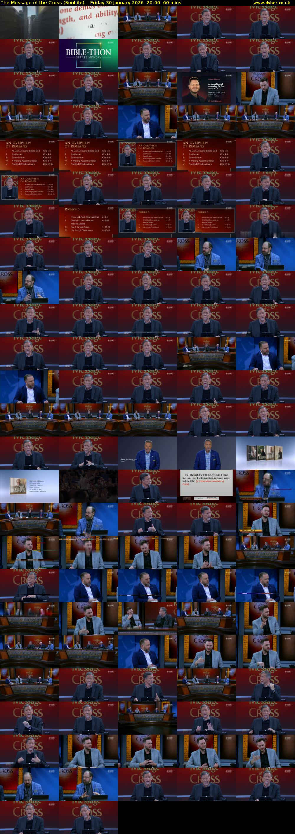 The Message of the Cross (SonLife) Friday 30 January 2026 20:00 - 21:00