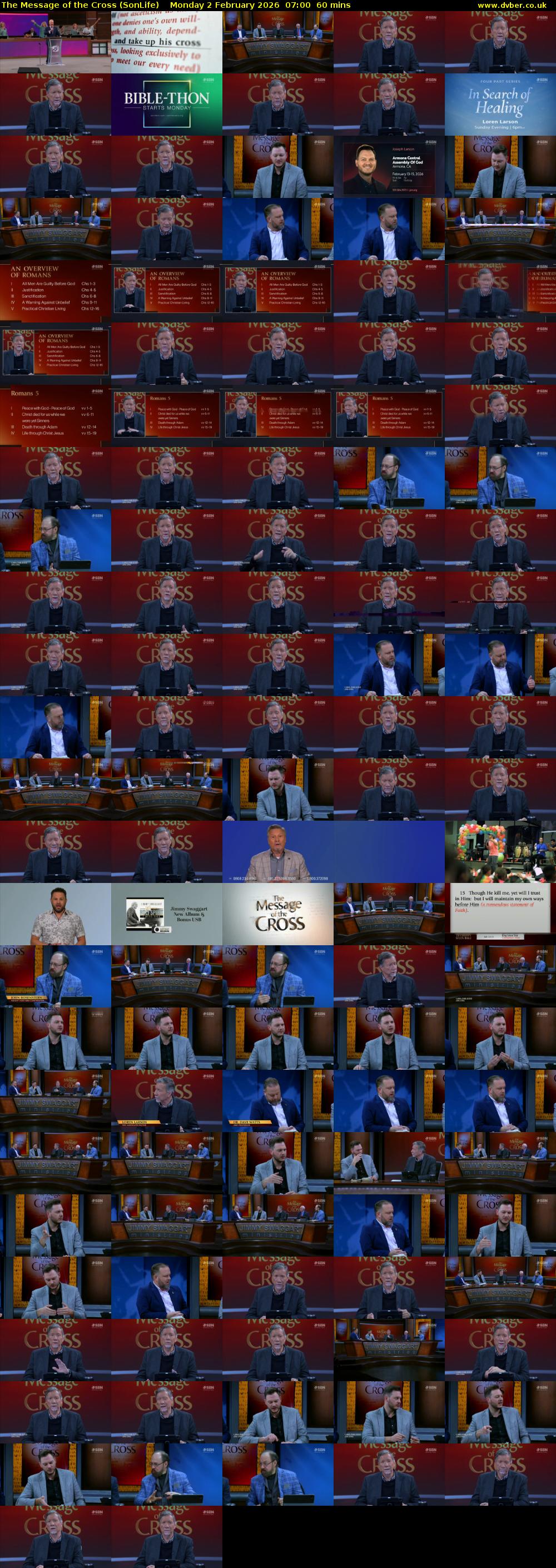 The Message of the Cross (SonLife) Monday 2 February 2026 07:00 - 08:00