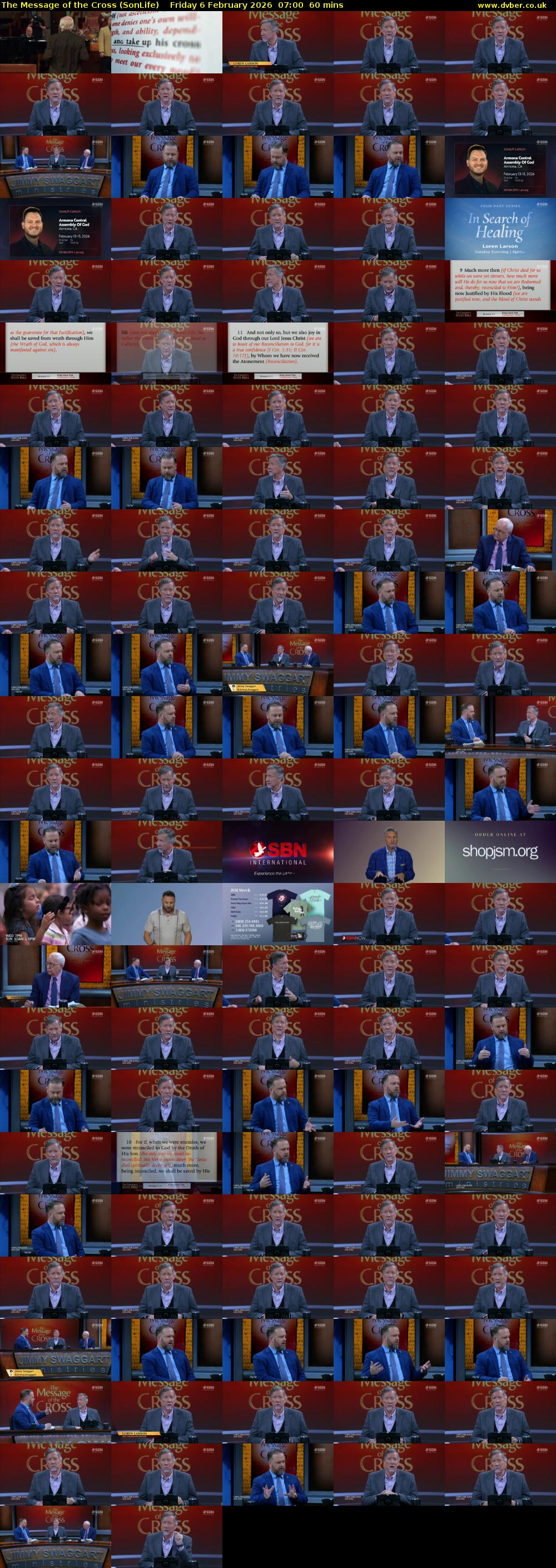 The Message of the Cross (SonLife) Friday 6 February 2026 07:00 - 08:00