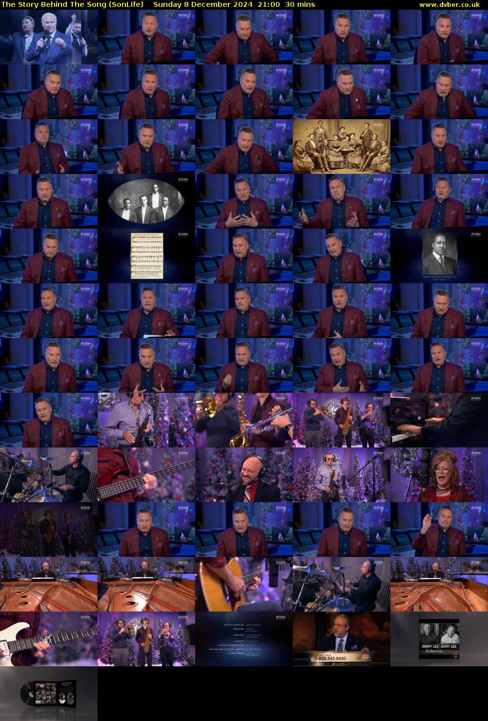 The Story Behind The Song (SonLife) Sunday 8 December 2024 21:00 - 21:30