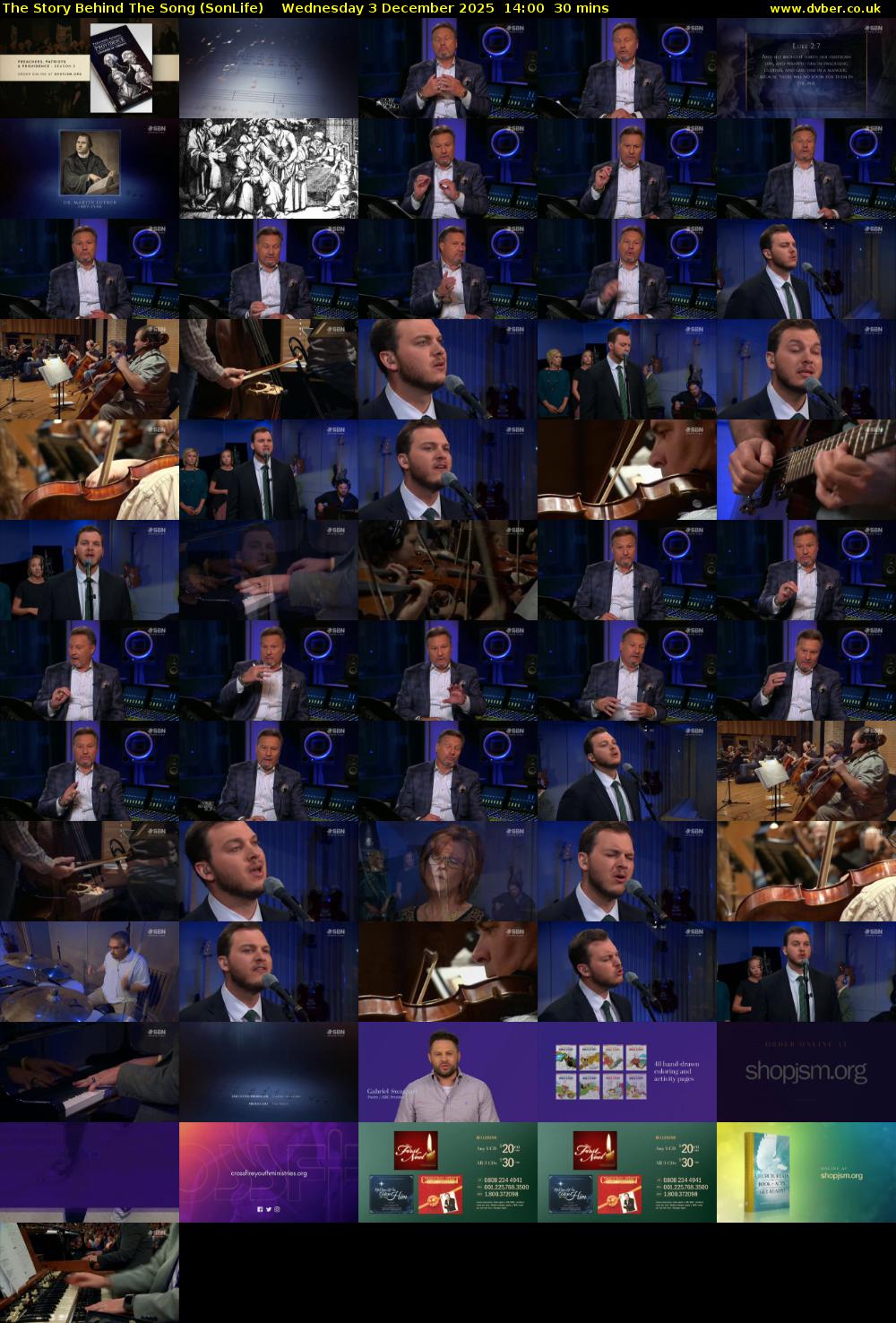 The Story Behind The Song (SonLife) Wednesday 3 December 2025 14:00 - 14:30