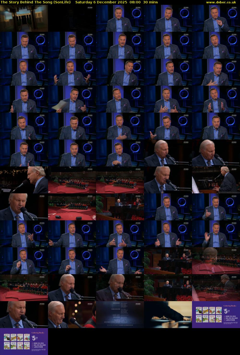 The Story Behind The Song (SonLife) Saturday 6 December 2025 08:00 - 08:30