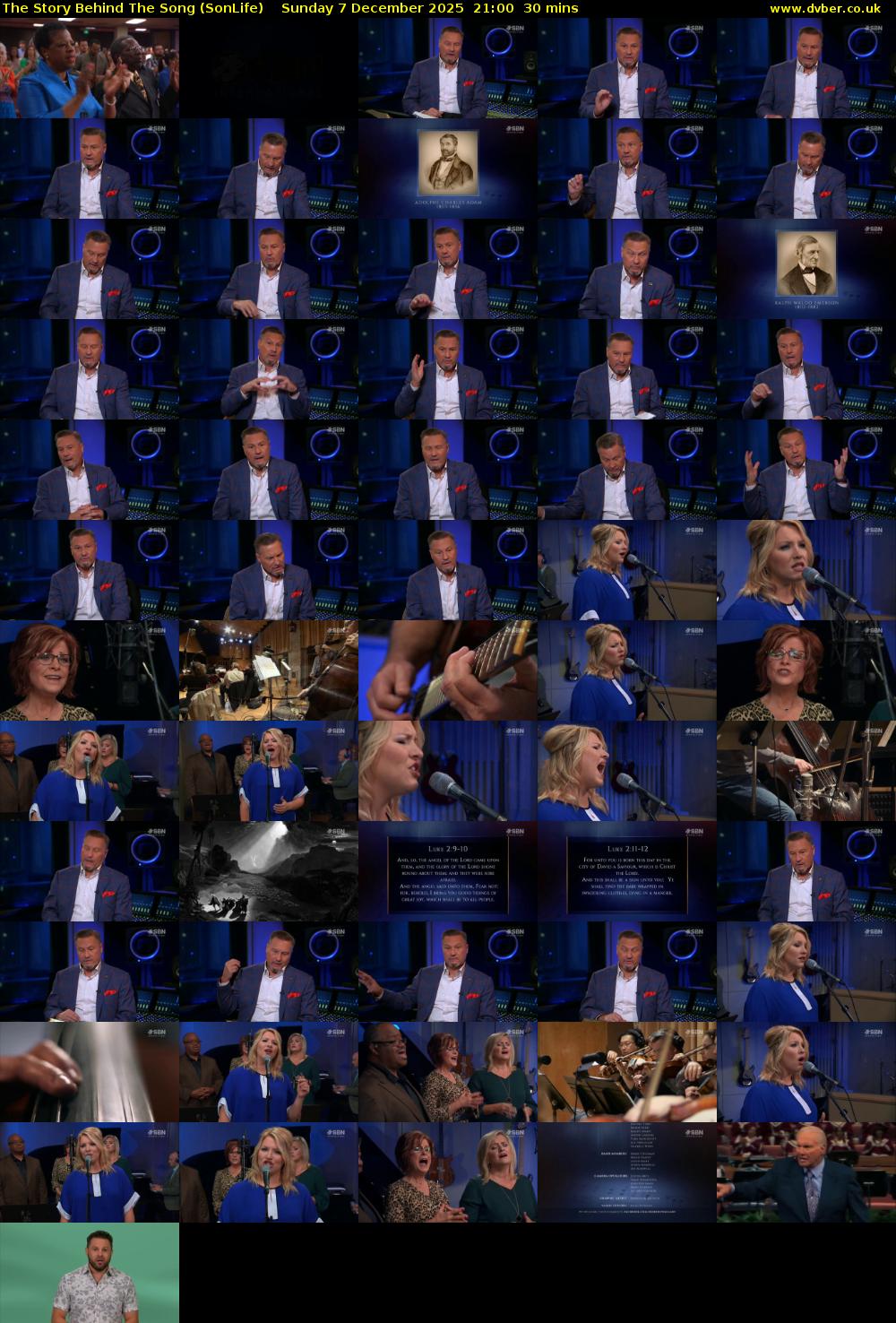 The Story Behind The Song (SonLife) Sunday 7 December 2025 21:00 - 21:30