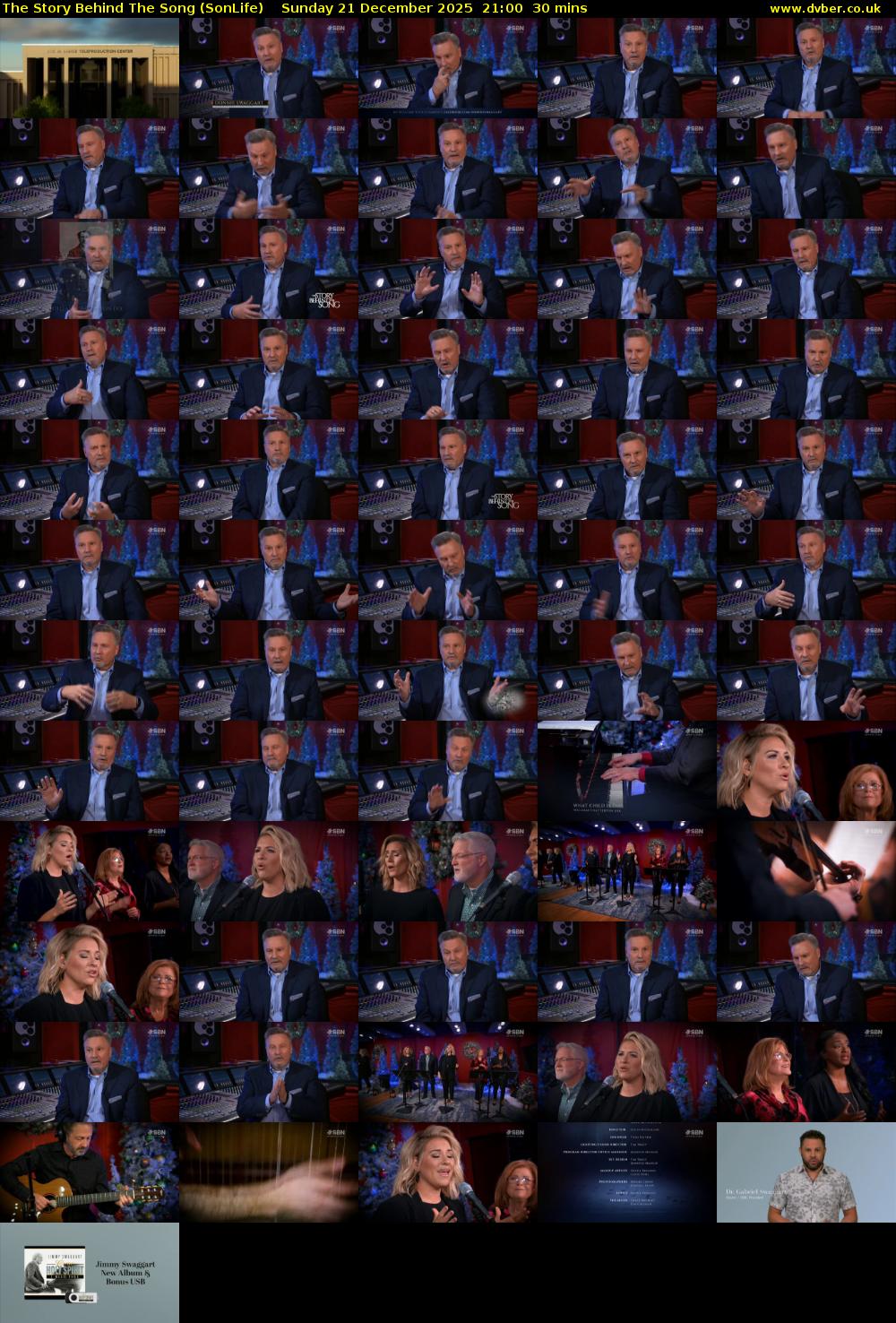 The Story Behind The Song (SonLife) Sunday 21 December 2025 21:00 - 21:30