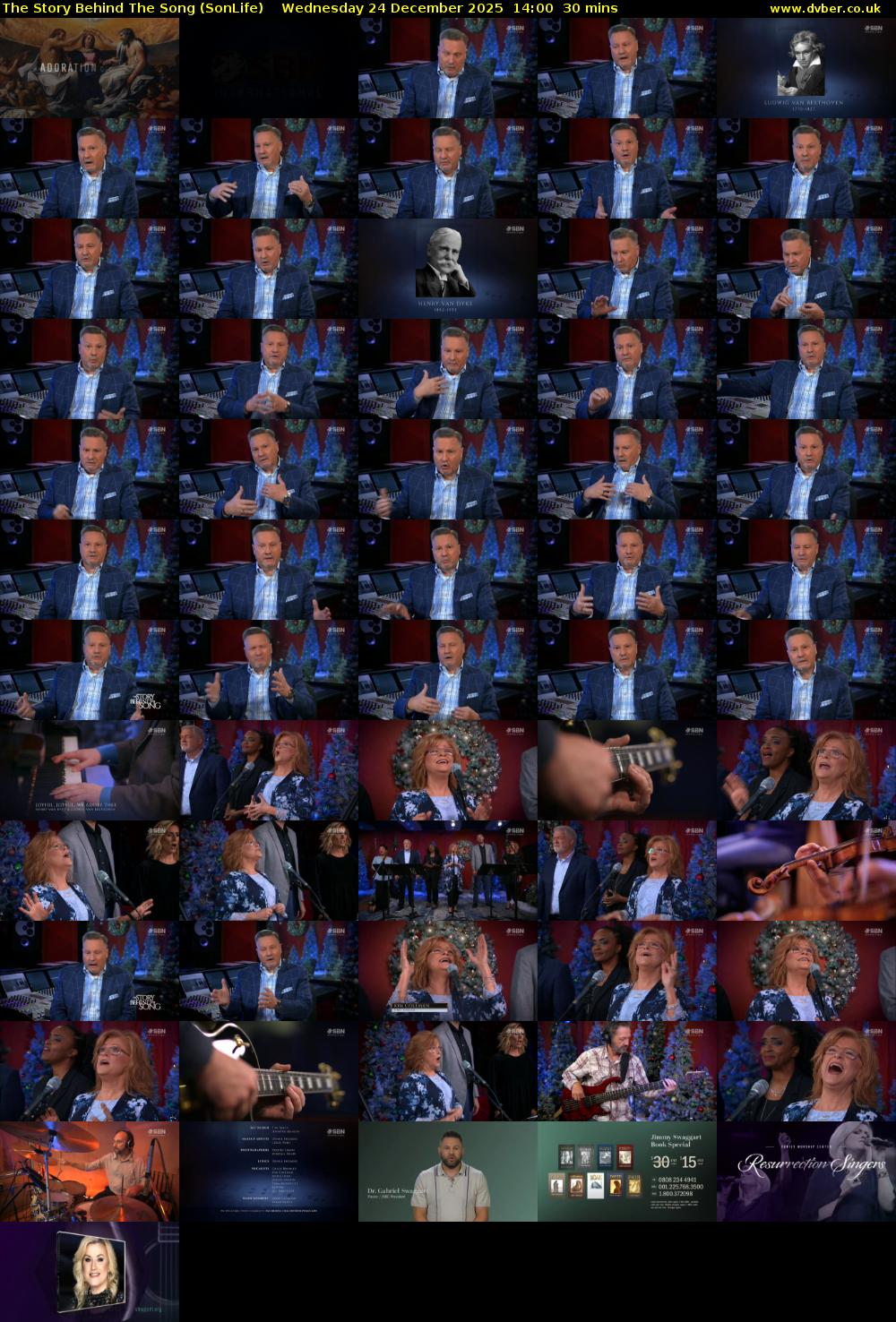 The Story Behind The Song (SonLife) Wednesday 24 December 2025 14:00 - 14:30