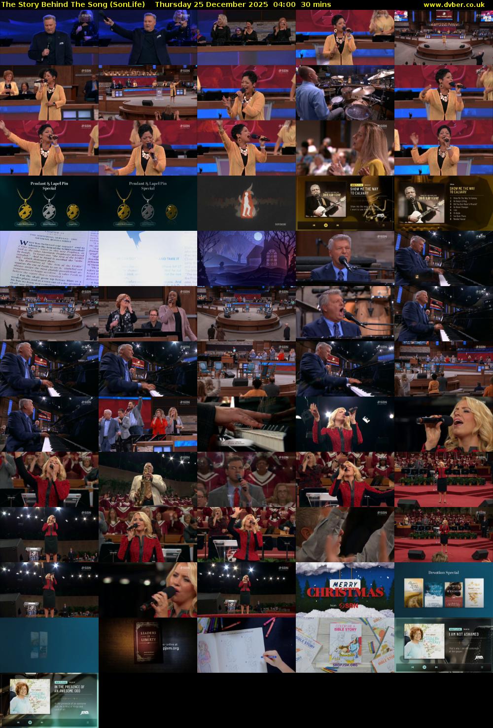 The Story Behind The Song (SonLife) Thursday 25 December 2025 04:00 - 04:30