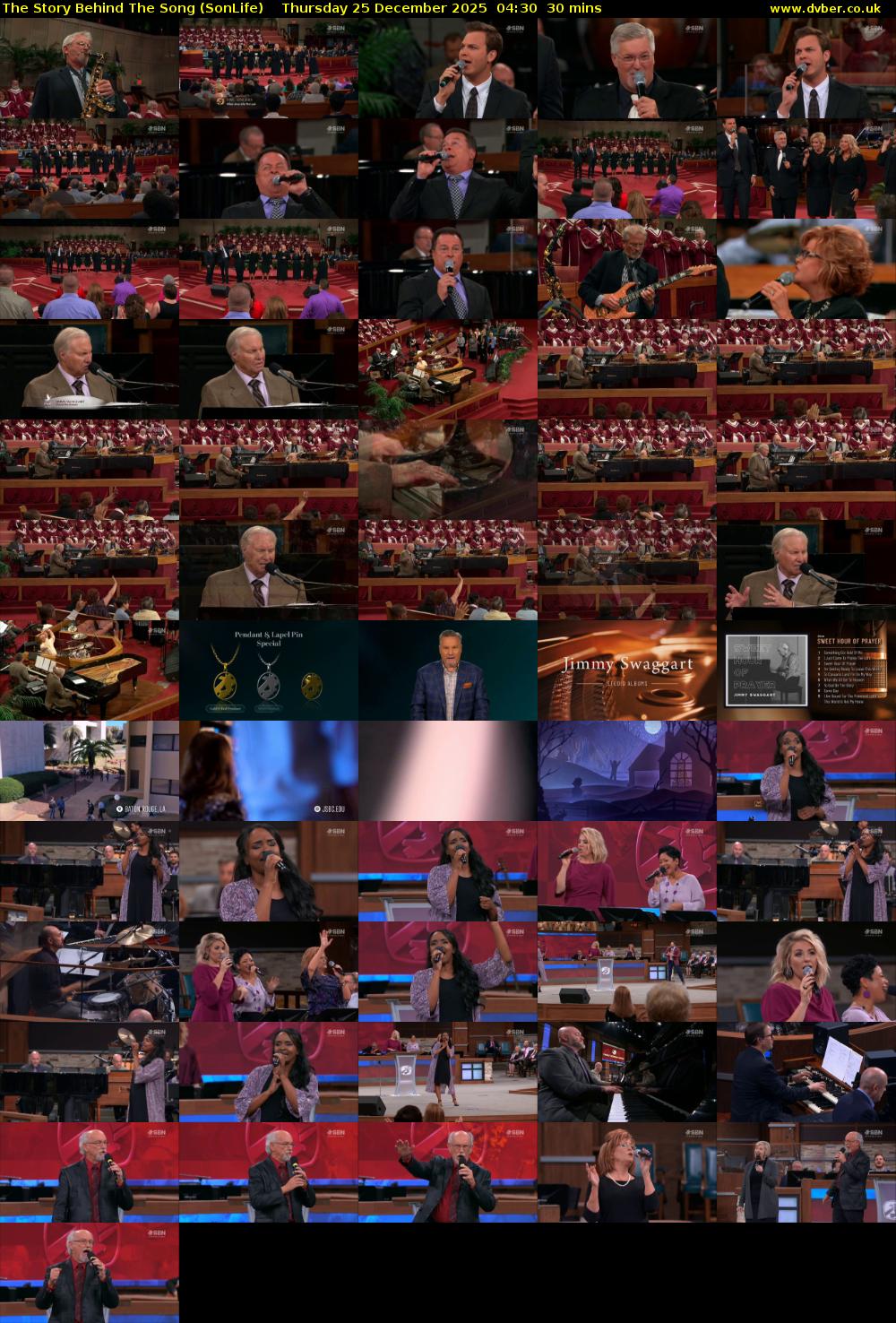 The Story Behind The Song (SonLife) Thursday 25 December 2025 04:30 - 05:00