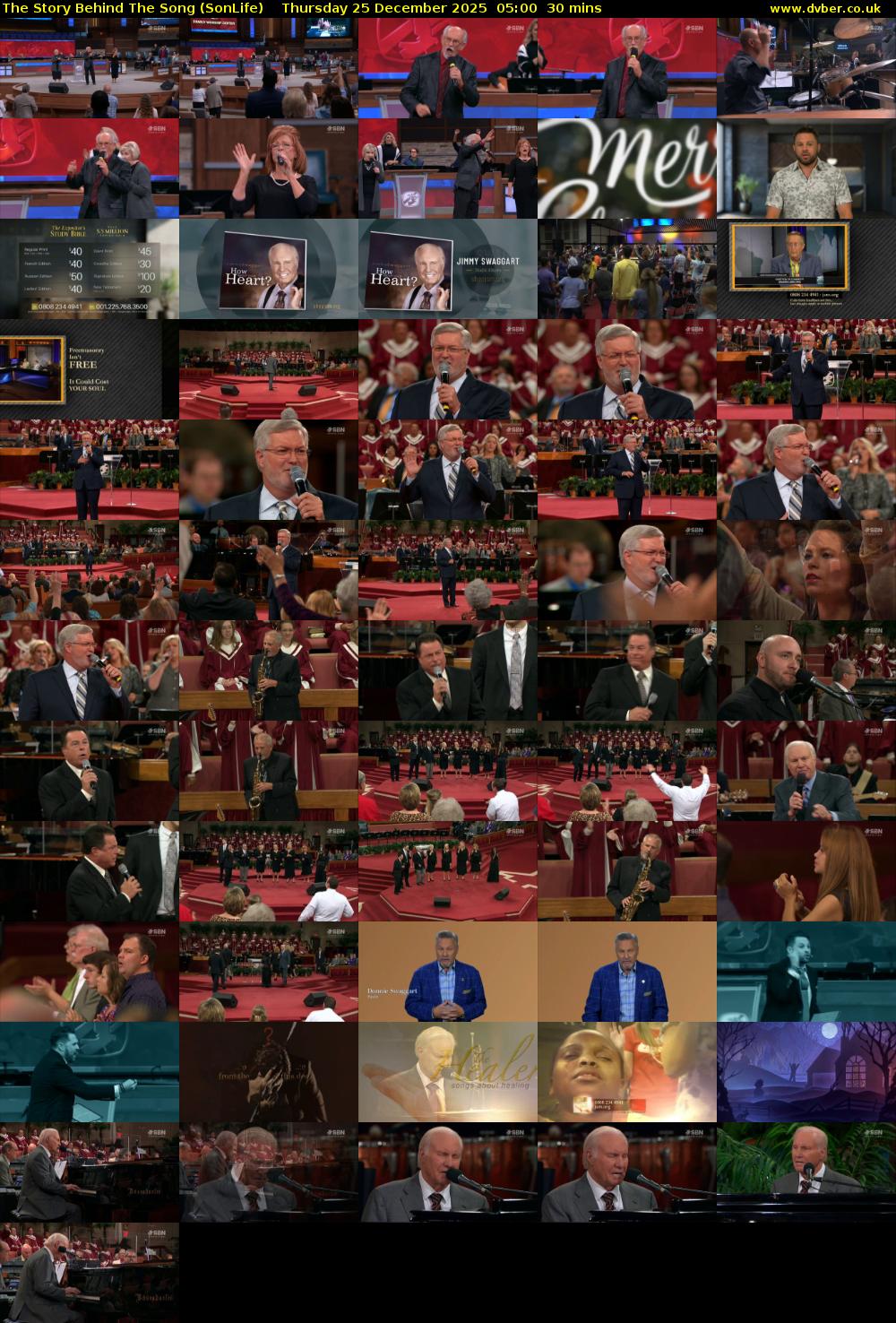 The Story Behind The Song (SonLife) Thursday 25 December 2025 05:00 - 05:30