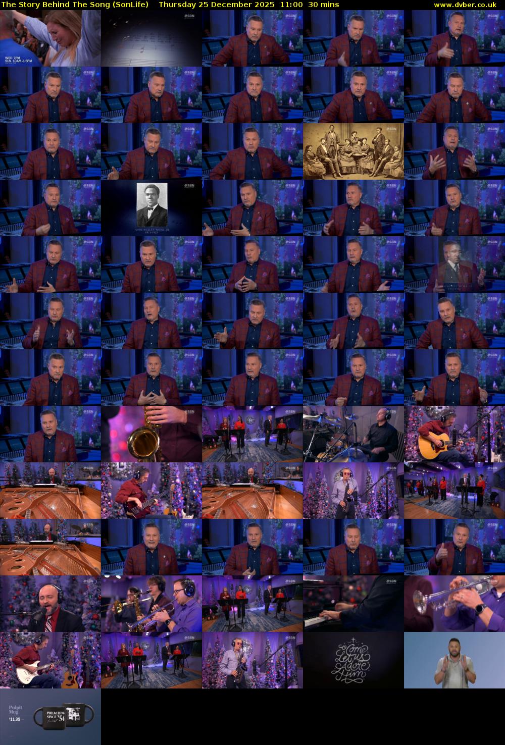 The Story Behind The Song (SonLife) Thursday 25 December 2025 11:00 - 11:30