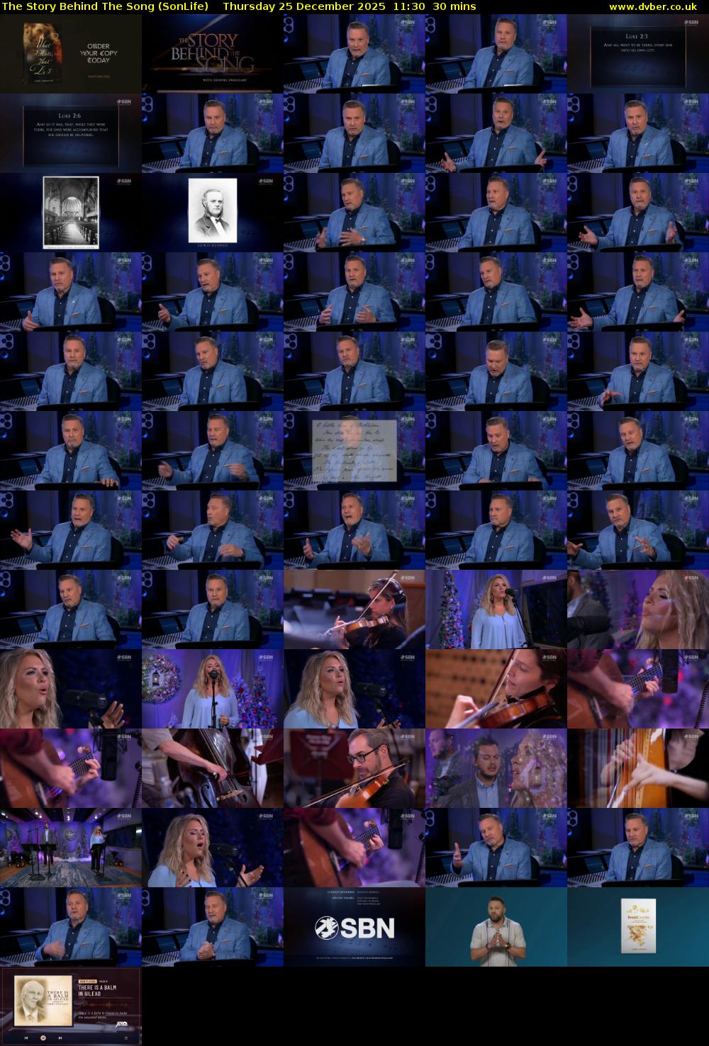 The Story Behind The Song (SonLife) Thursday 25 December 2025 11:30 - 12:00