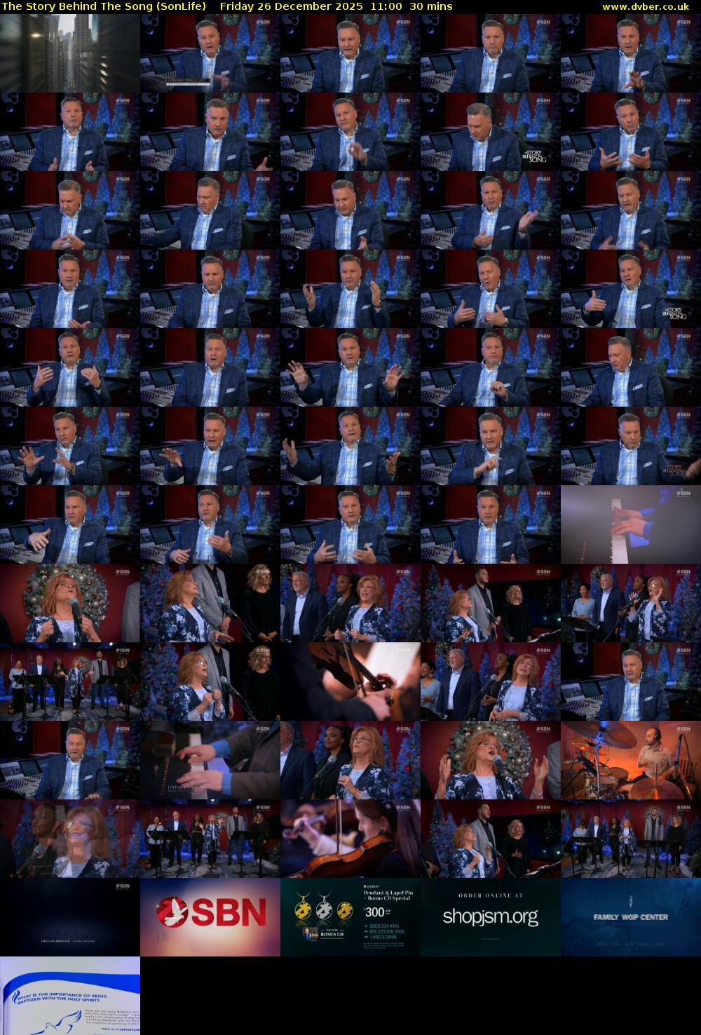 The Story Behind The Song (SonLife) Friday 26 December 2025 11:00 - 11:30