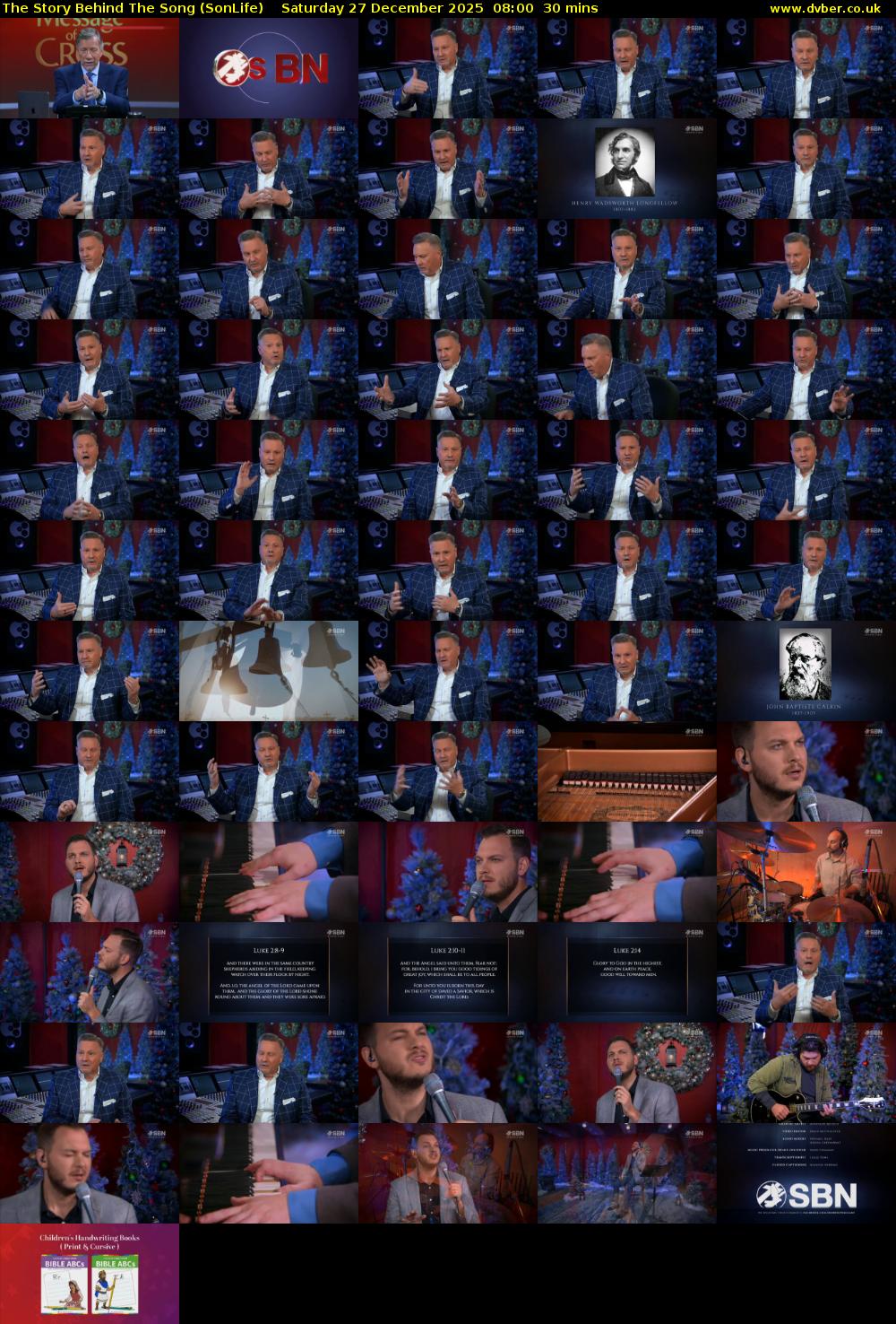 The Story Behind The Song (SonLife) Saturday 27 December 2025 08:00 - 08:30