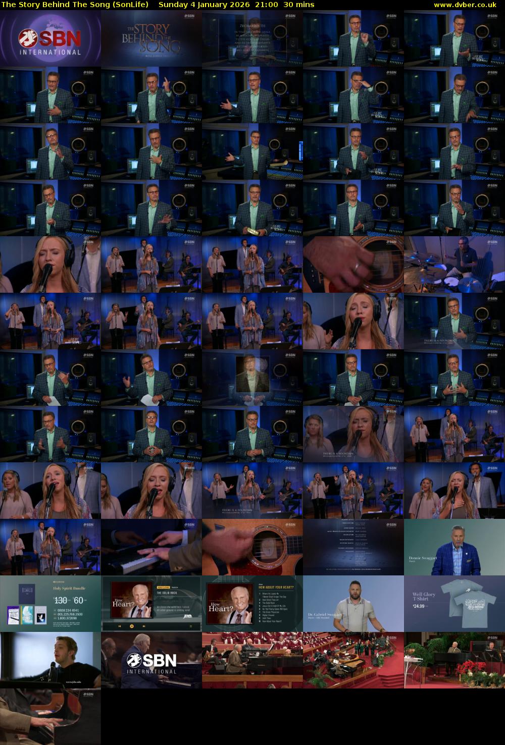 The Story Behind The Song (SonLife) Sunday 4 January 2026 21:00 - 21:30