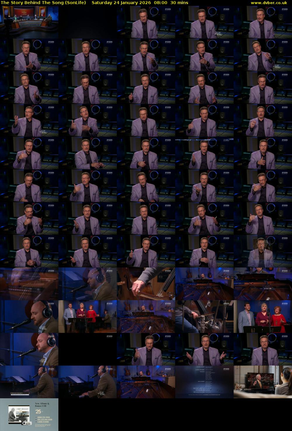 The Story Behind The Song (SonLife) Saturday 24 January 2026 08:00 - 08:30