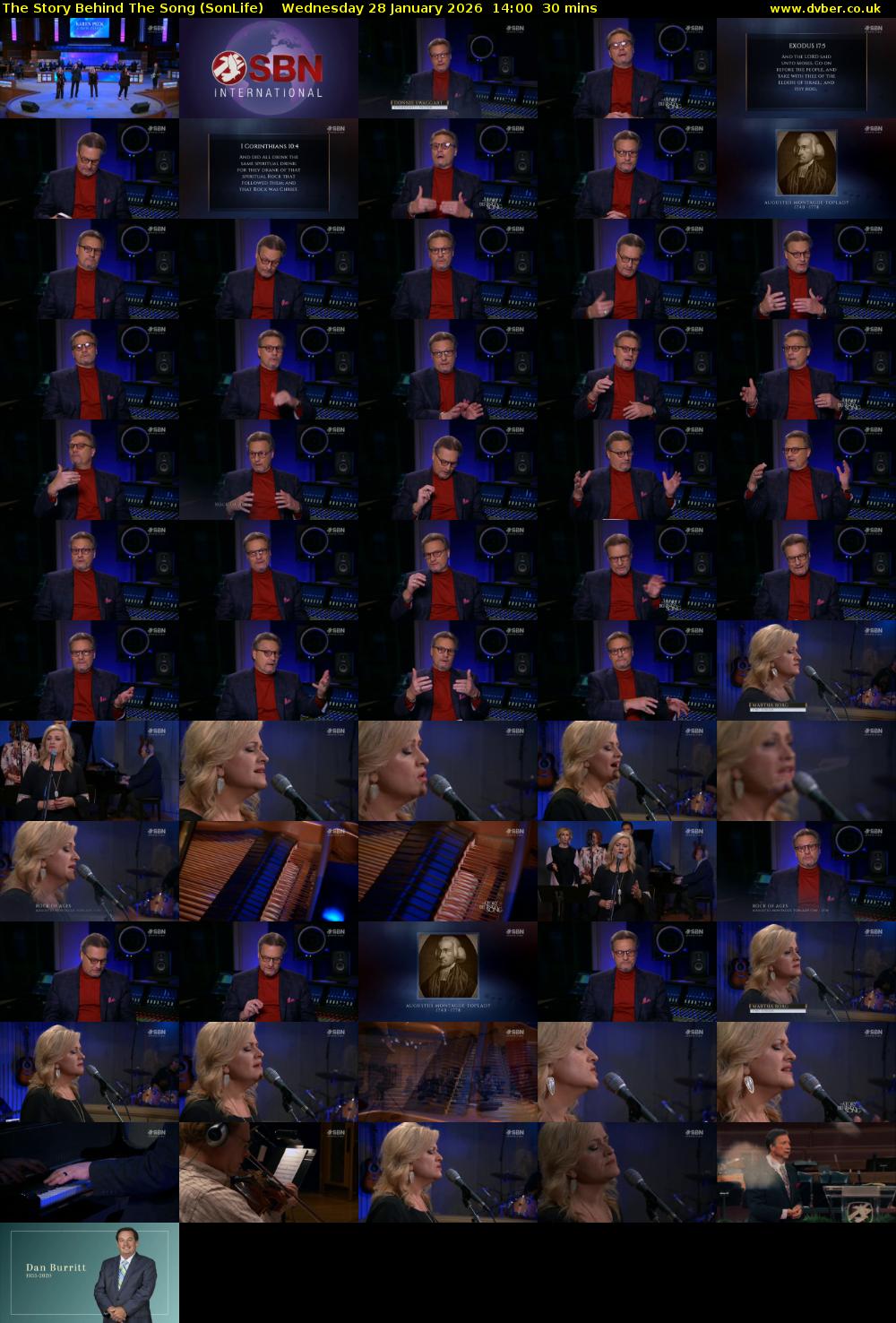 The Story Behind The Song (SonLife) Wednesday 28 January 2026 14:00 - 14:30