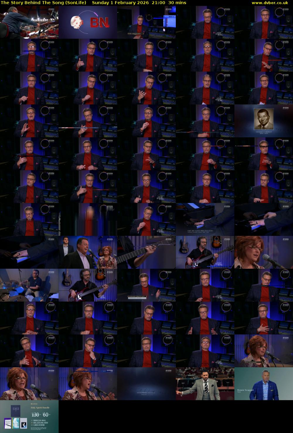 The Story Behind The Song (SonLife) Sunday 1 February 2026 21:00 - 21:30