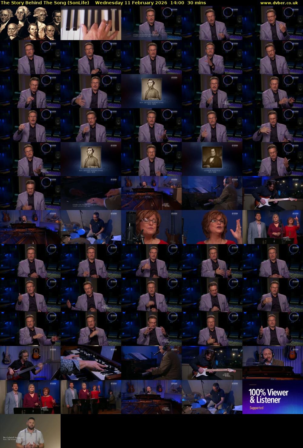 The Story Behind The Song (SonLife) Wednesday 11 February 2026 14:00 - 14:30