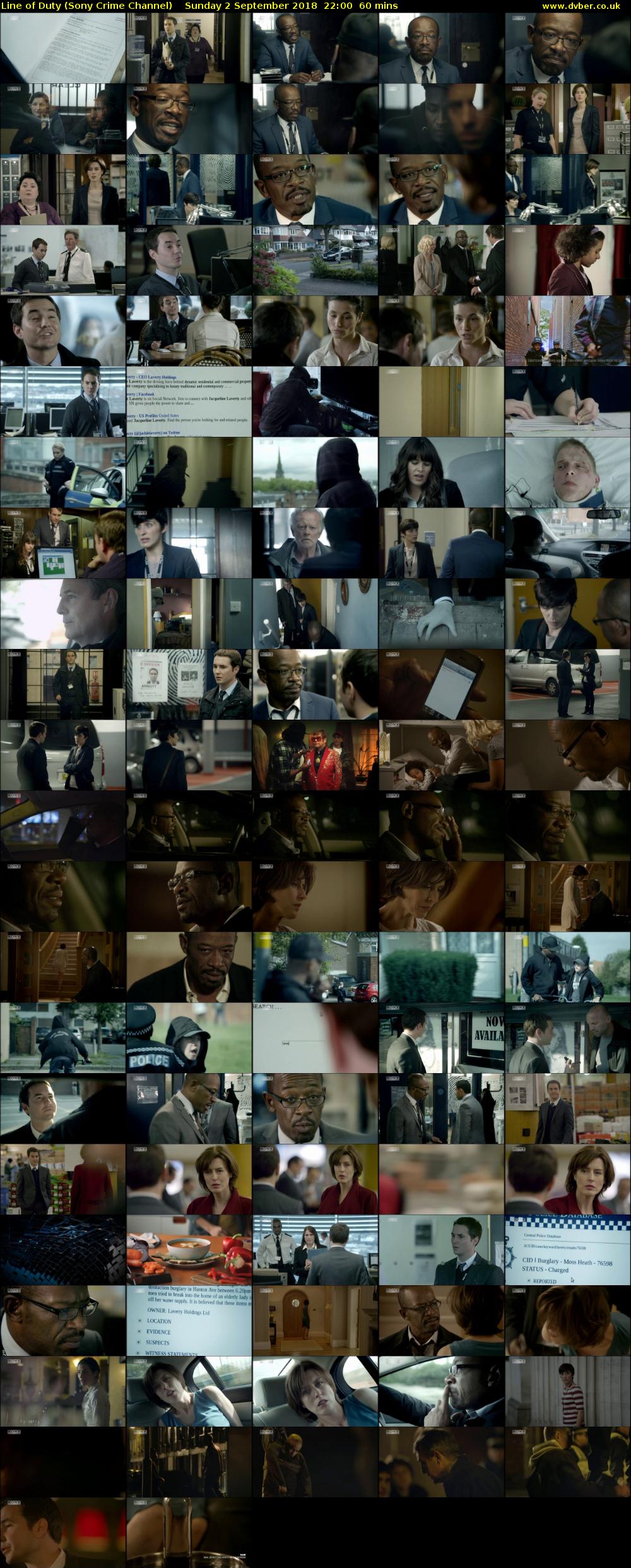 Line of Duty (Sony Crime Channel) Sunday 2 September 2018 22:00 - 23:00