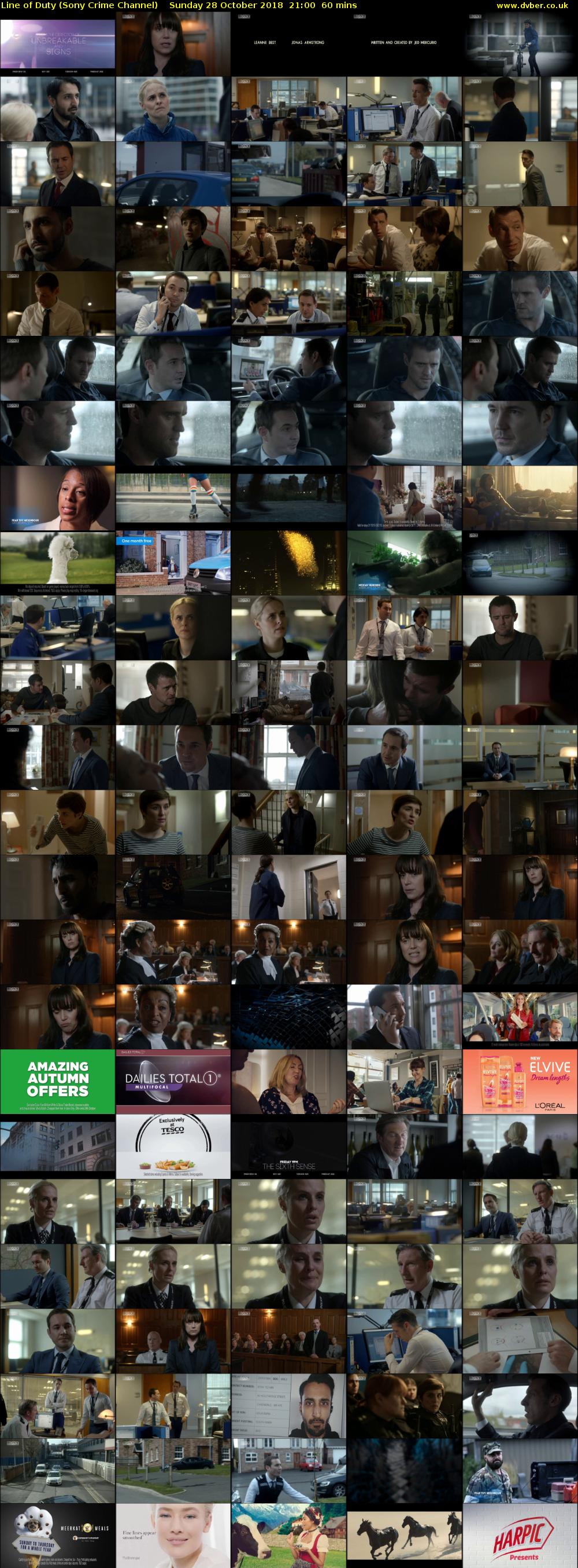 Line of Duty (Sony Crime Channel) Sunday 28 October 2018 21:00 - 22:00