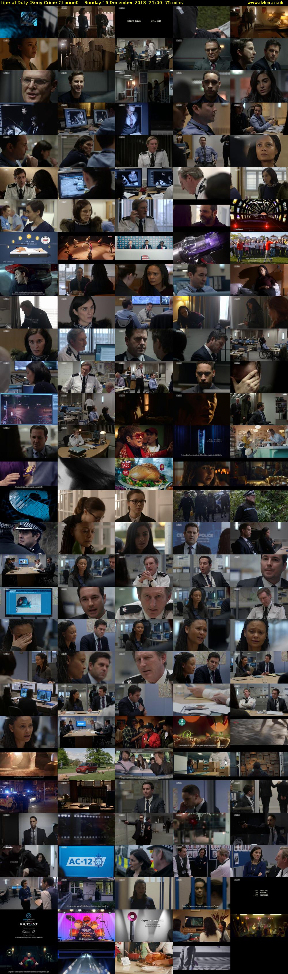 Line of Duty (Sony Crime Channel) Sunday 16 December 2018 21:00 - 22:15