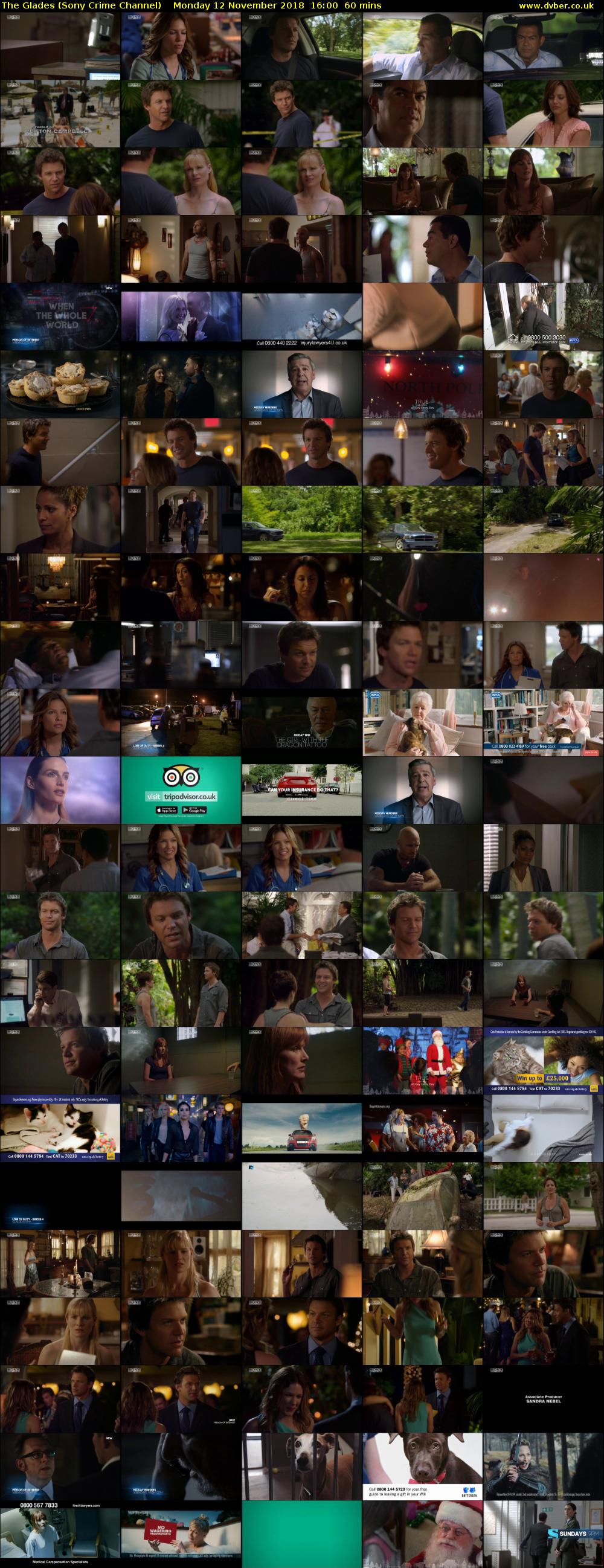 The Glades (Sony Crime Channel) Monday 12 November 2018 16:00 - 17:00