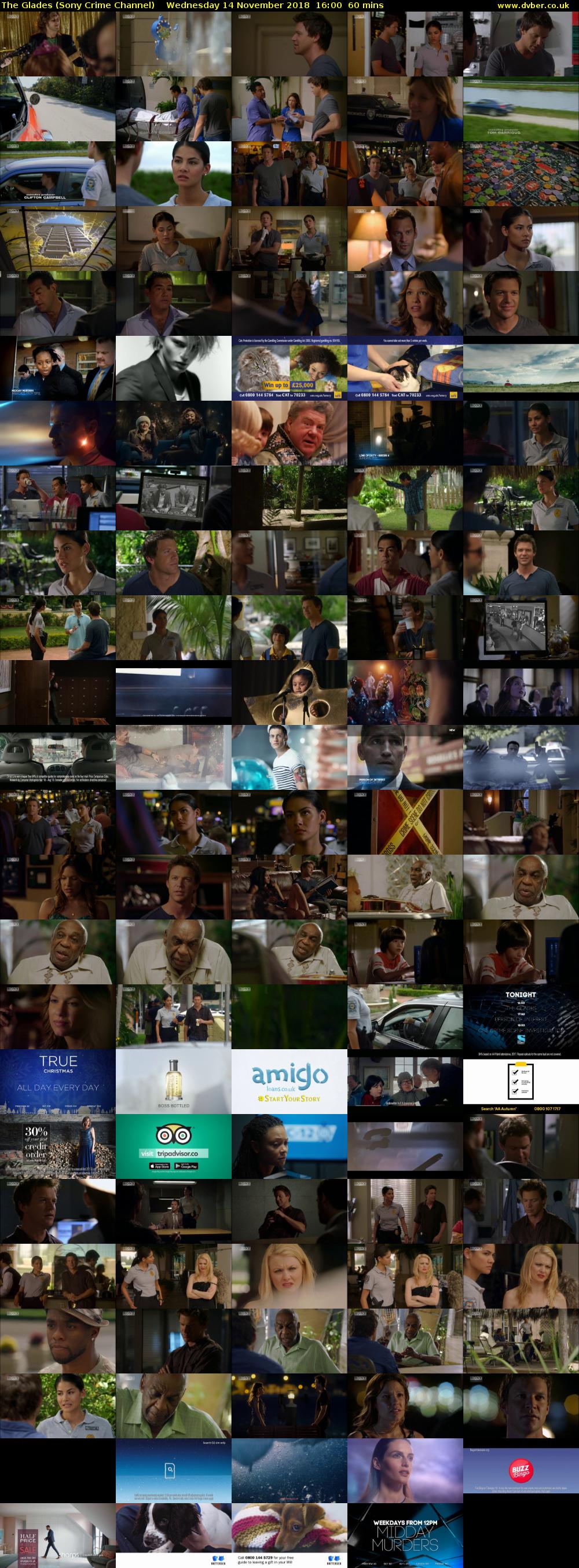 The Glades (Sony Crime Channel) Wednesday 14 November 2018 16:00 - 17:00