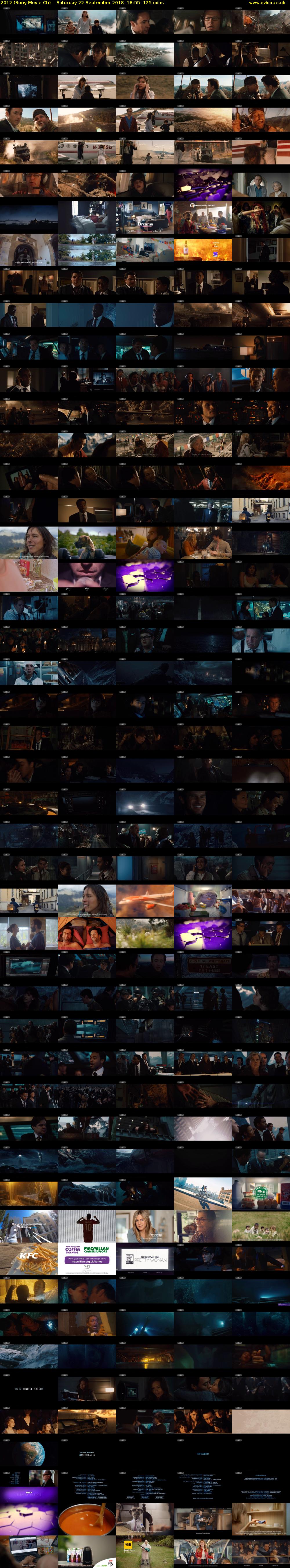 2012 (Sony Movie Ch) Saturday 22 September 2018 18:55 - 21:00