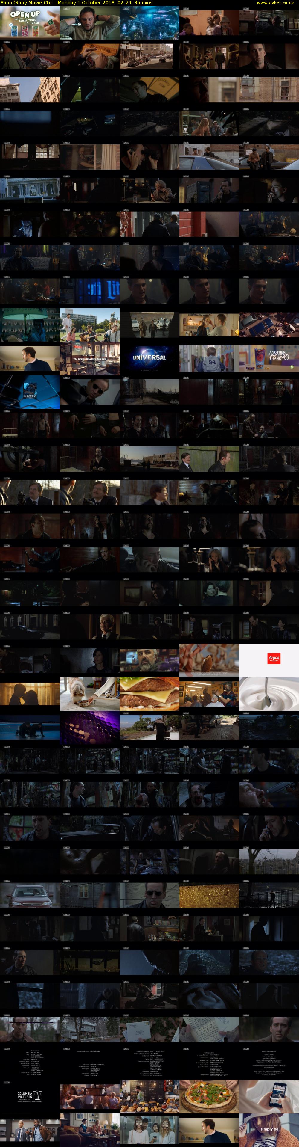 8mm (Sony Movie Ch) Monday 1 October 2018 02:20 - 03:45