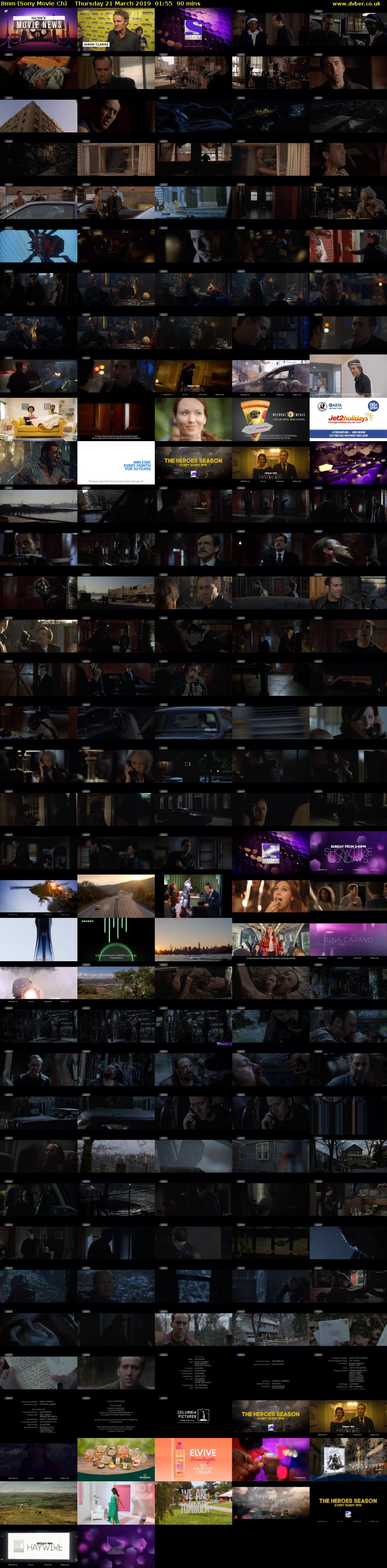 8mm (Sony Movie Ch) Thursday 21 March 2019 01:55 - 03:25