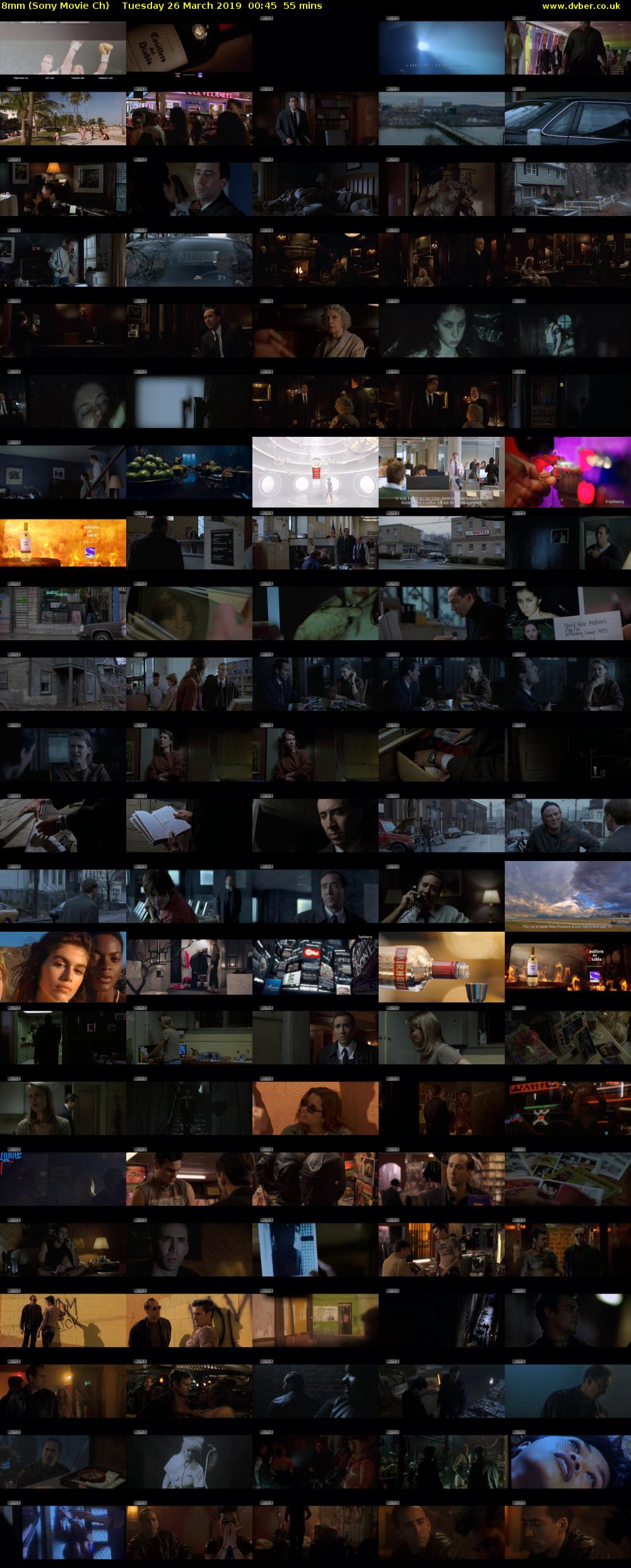 8mm (Sony Movie Ch) Tuesday 26 March 2019 00:45 - 01:40
