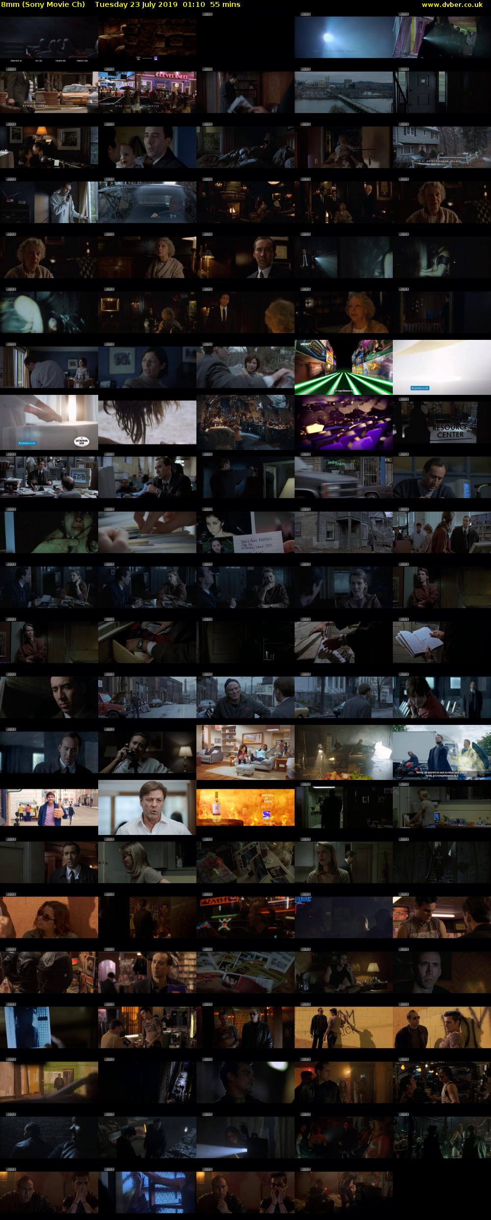 8mm (Sony Movie Ch) Tuesday 23 July 2019 01:10 - 02:05