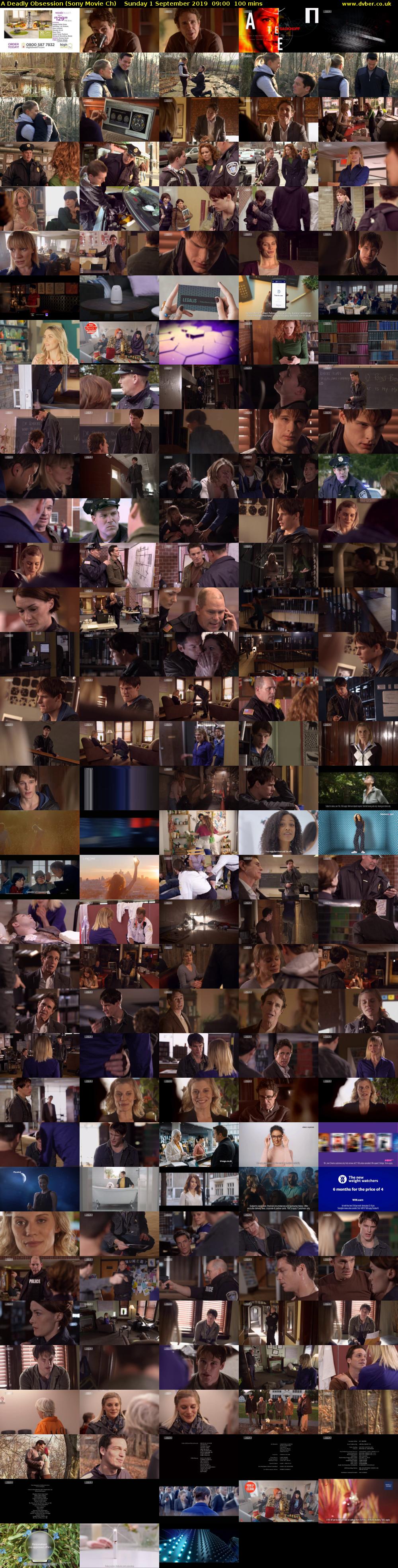 A Deadly Obsession (Sony Movie Ch) Sunday 1 September 2019 09:00 - 10:40